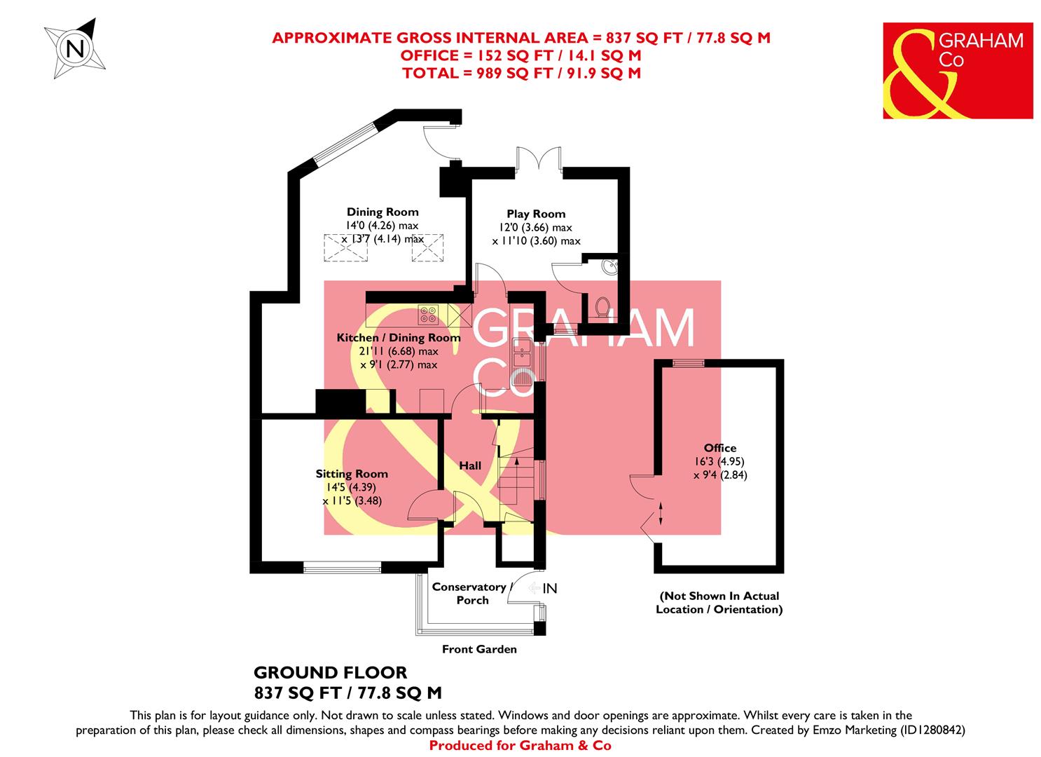 9, St. Anns Close, Andover floorplan