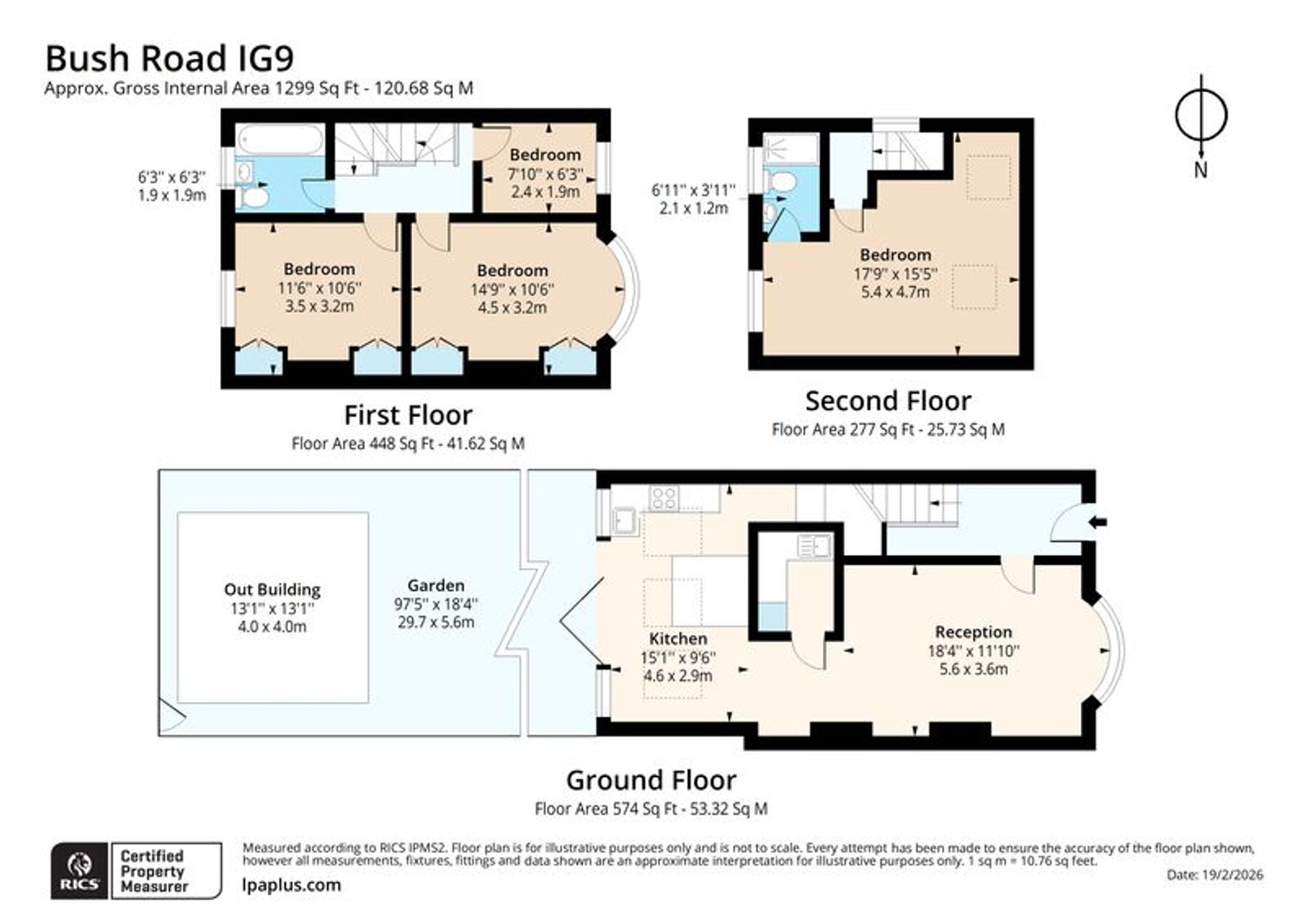 24 Bush Road, Buckhurst Hill floorplan