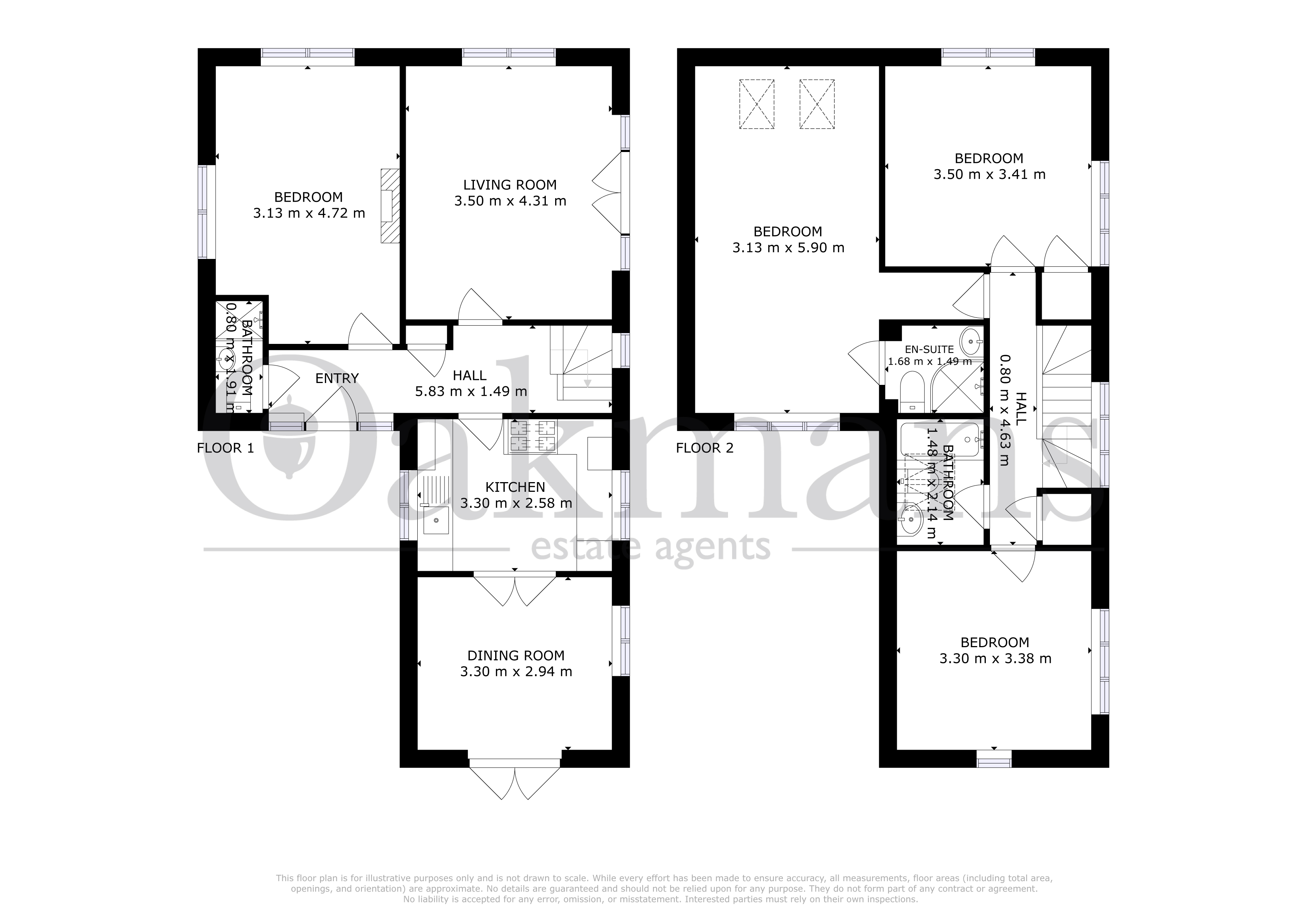 139, Hole Lane, Birmingham floorplan