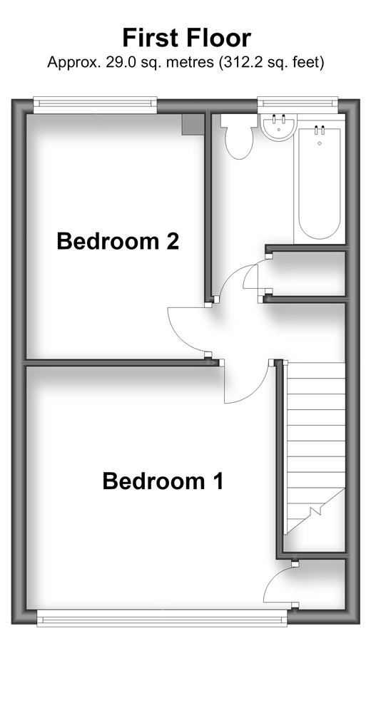 Hildenborough Crescent Allington, Maidstone floorplan
