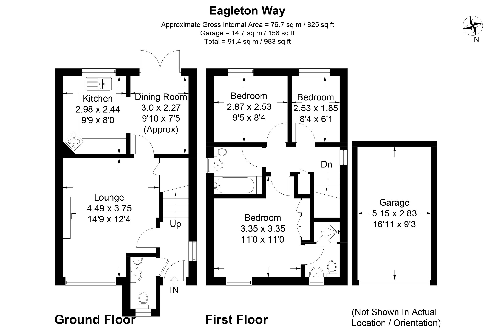 3 Bedrooms Detached house for sale in Eagleton Way, Penwortham, Preston PR1