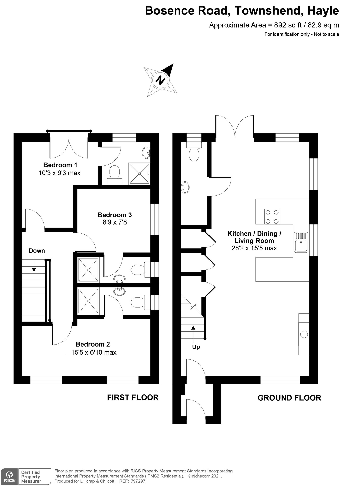 Sycamore, 4 The Woodland Collection, Hayle floorplan