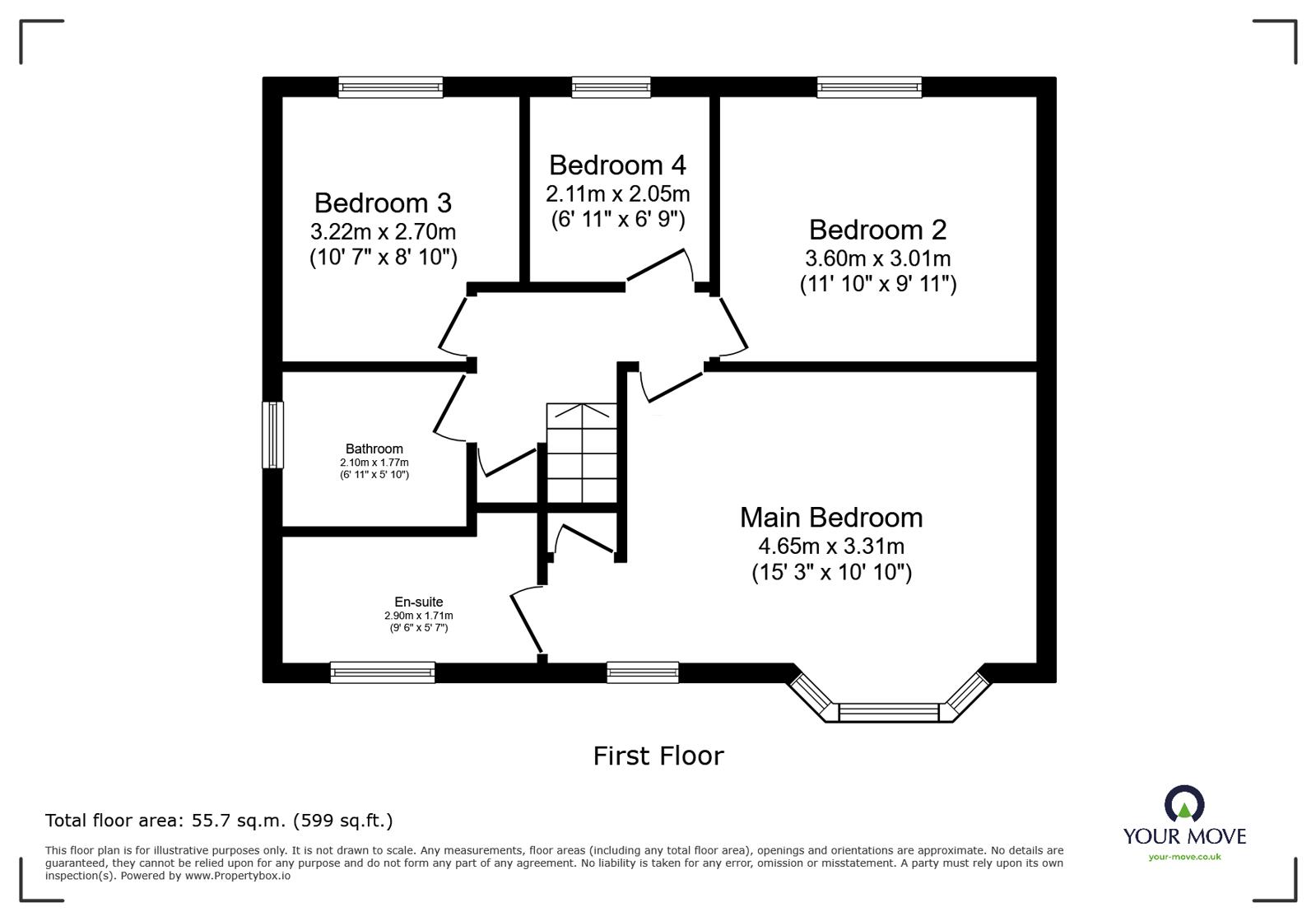 19, Rowbank Way, Leicestershire floorplan