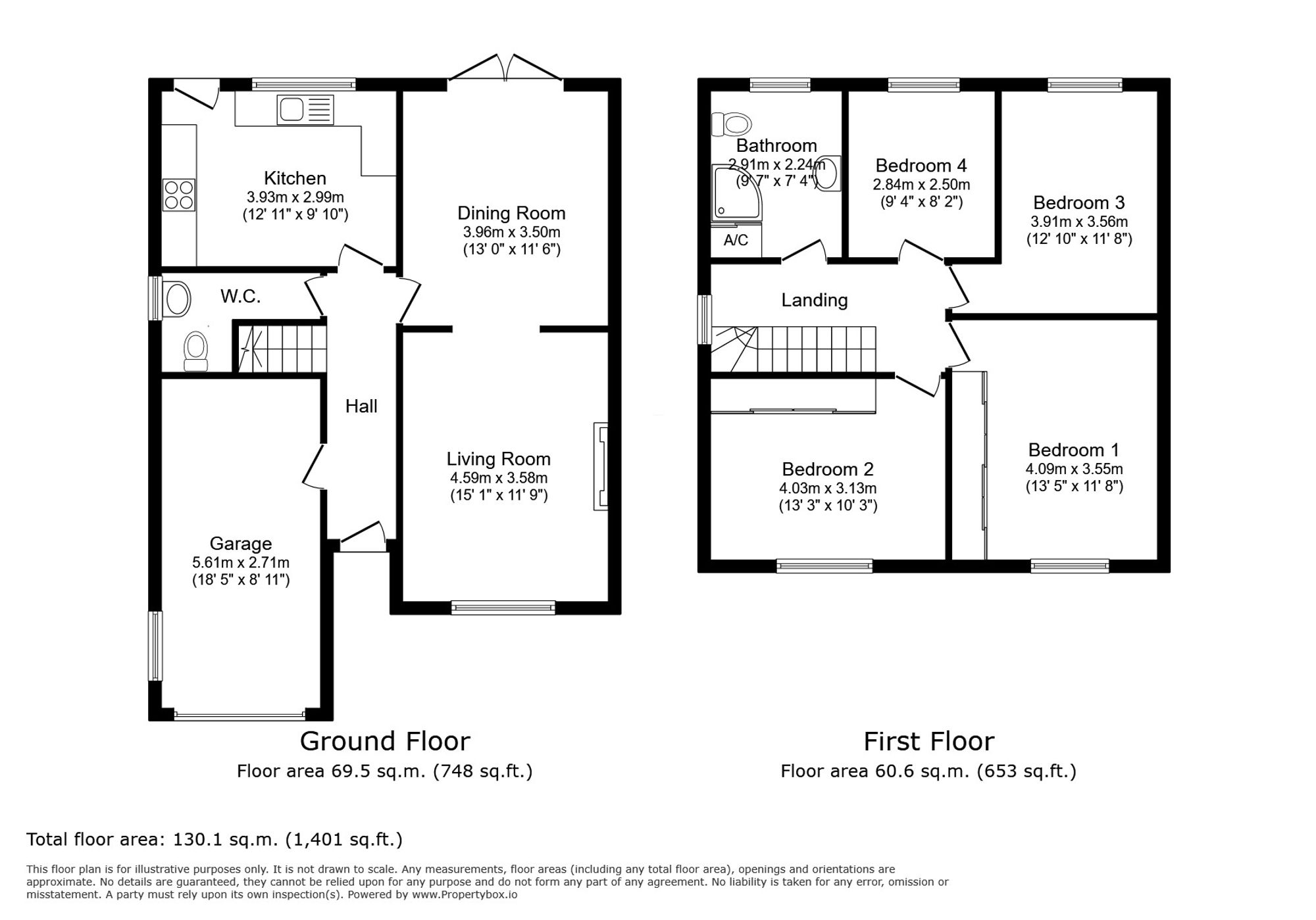 1 The Willows, Frodsham floorplan