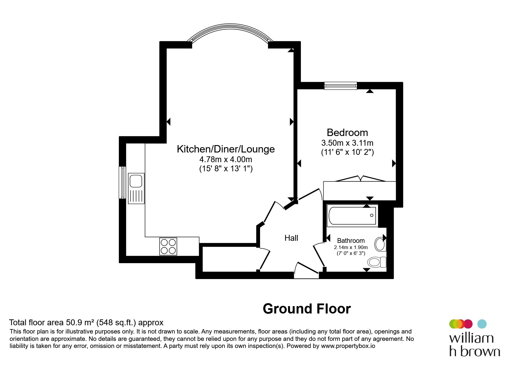 34, Scarsdale Way, Grantham floorplan