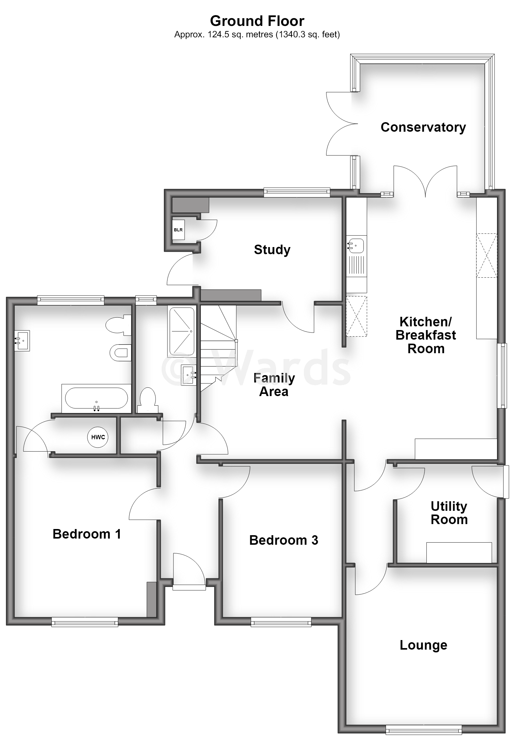 Sunnymead, Five Oak Green Road, Tonbridge floorplan