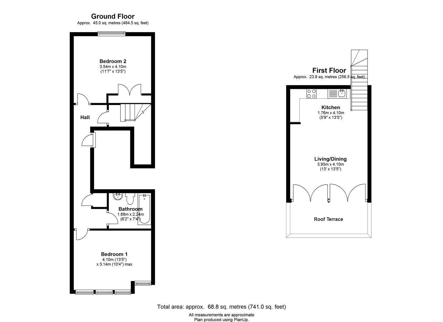Flat 2, Appleyard House, 87 Paradise Street, Cambridge floorplan