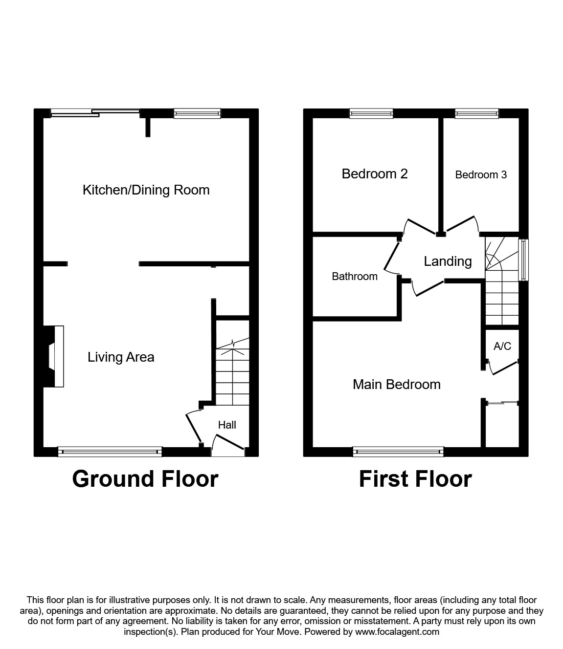 Stoney Hill Close, Bromsgrove, Worcestershire B60, 3 bedroom end ...