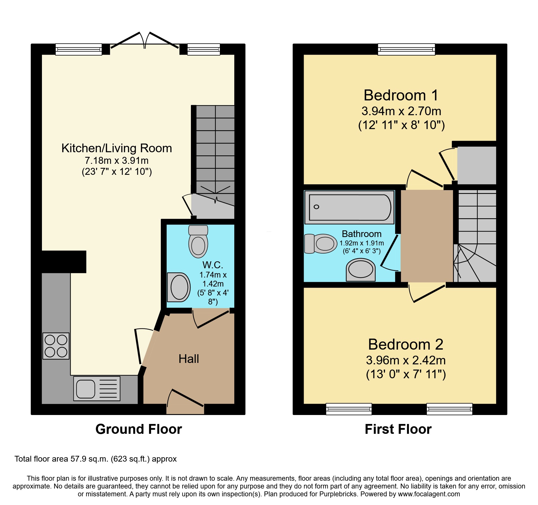 21, Cedar Drive, Beverley floorplan