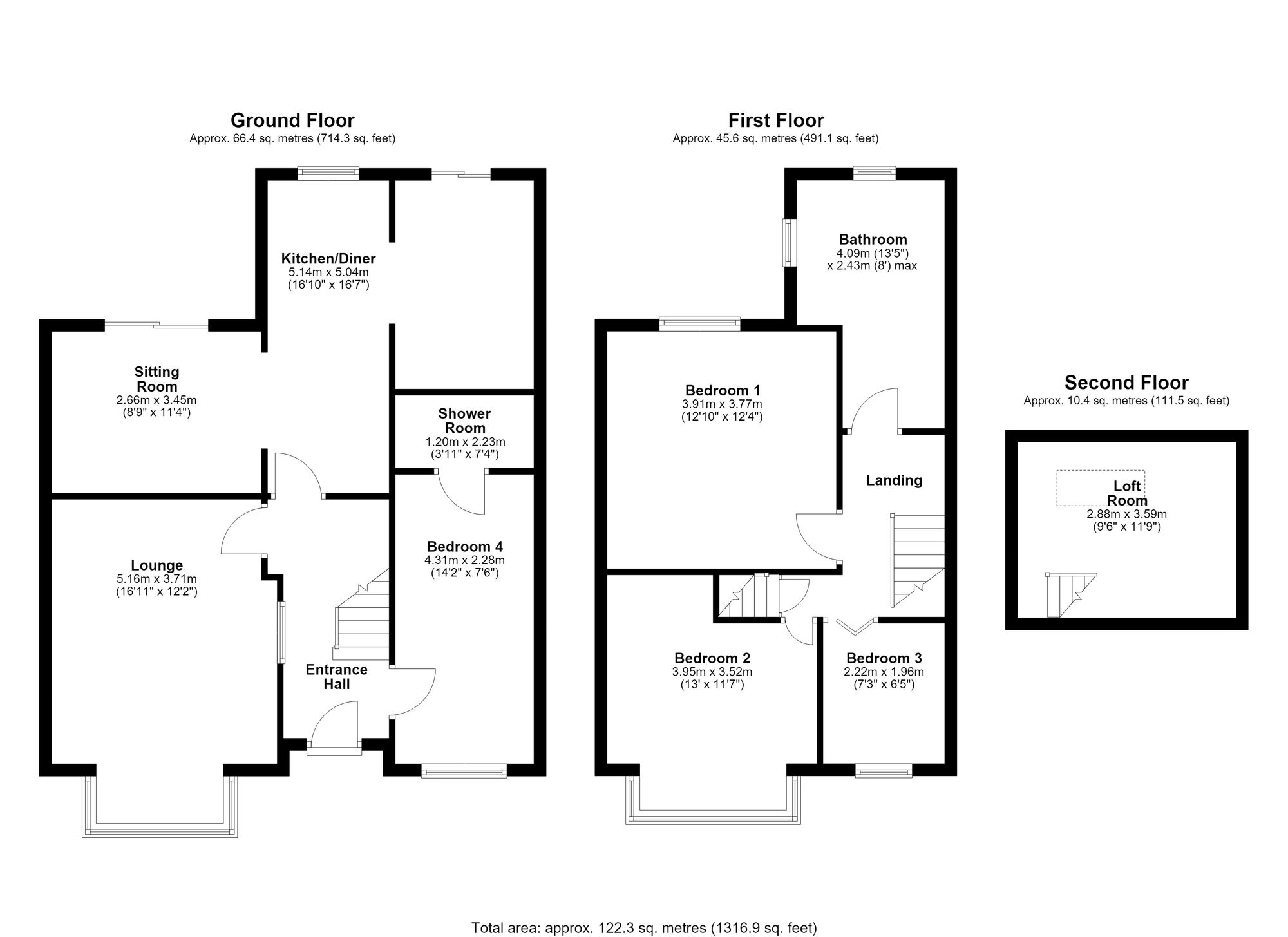 58 Wolviston Road, Billingham floorplan