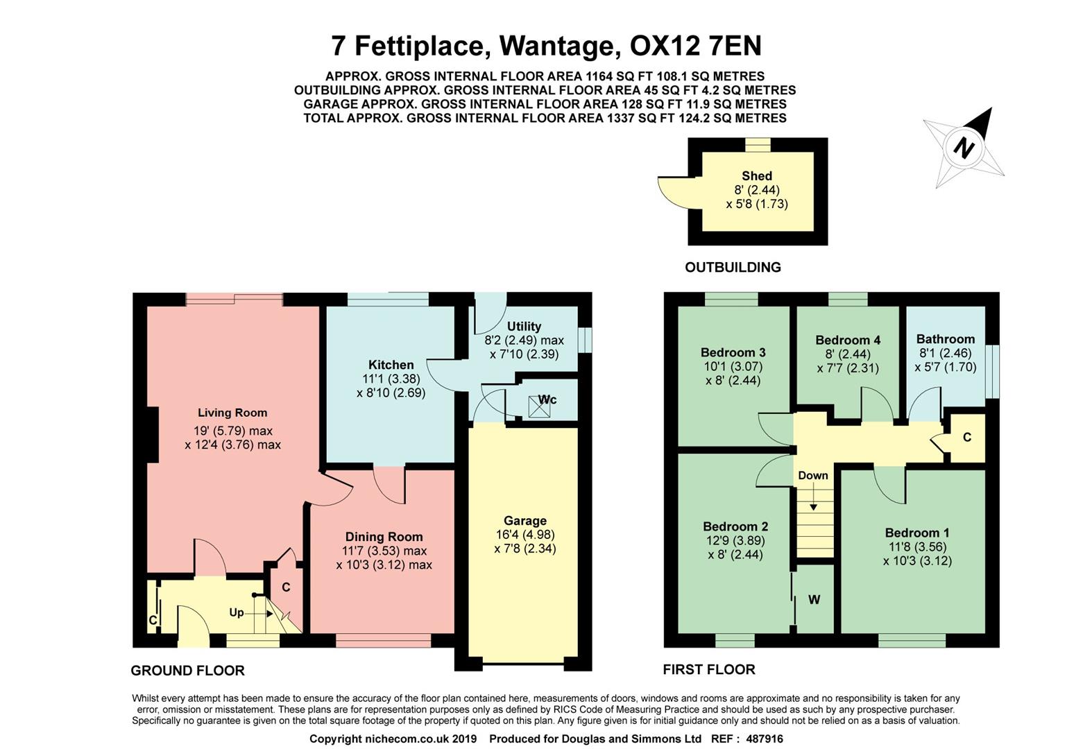 4 Bedrooms Semi-detached house for sale in Fettiplace, Wantage OX12