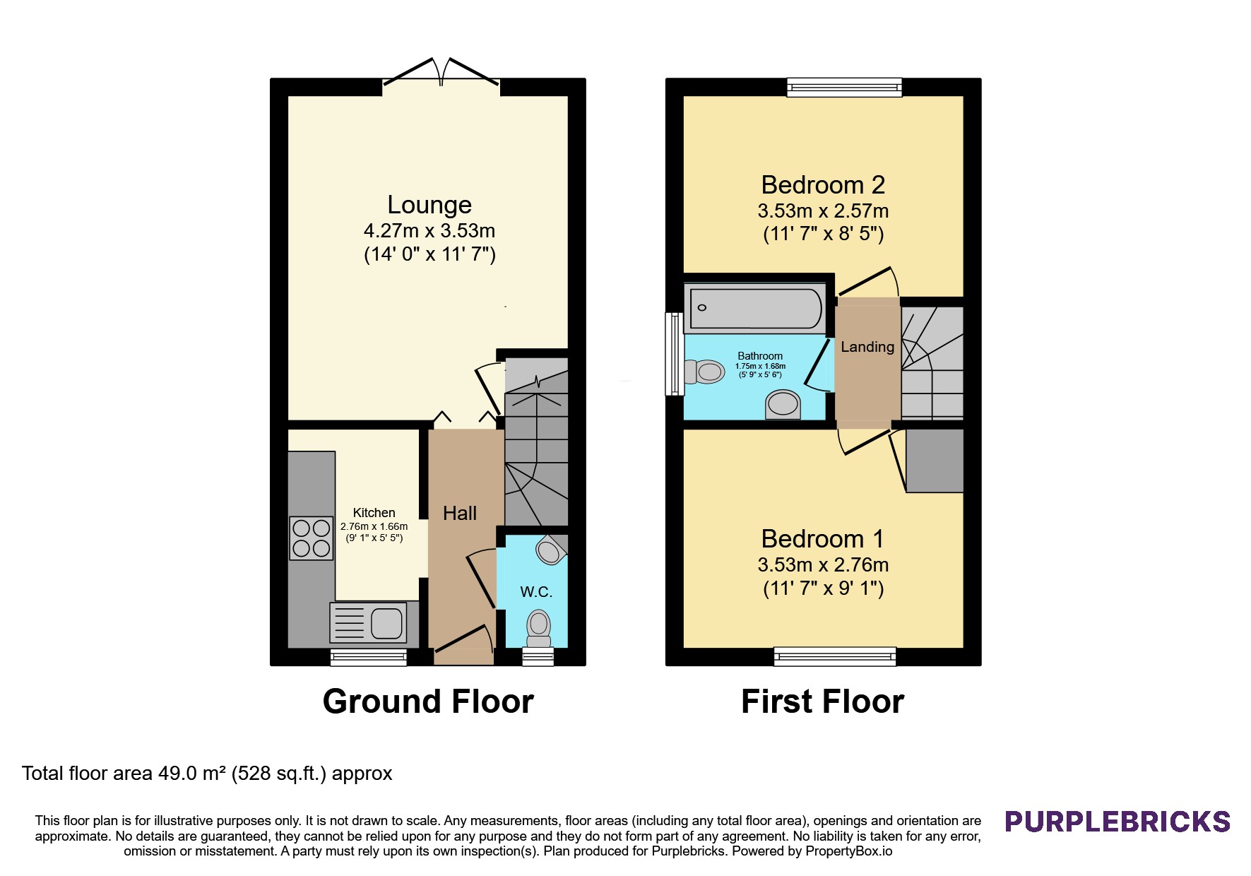 38, Hayside Avenue, Balderton, Newark floorplan