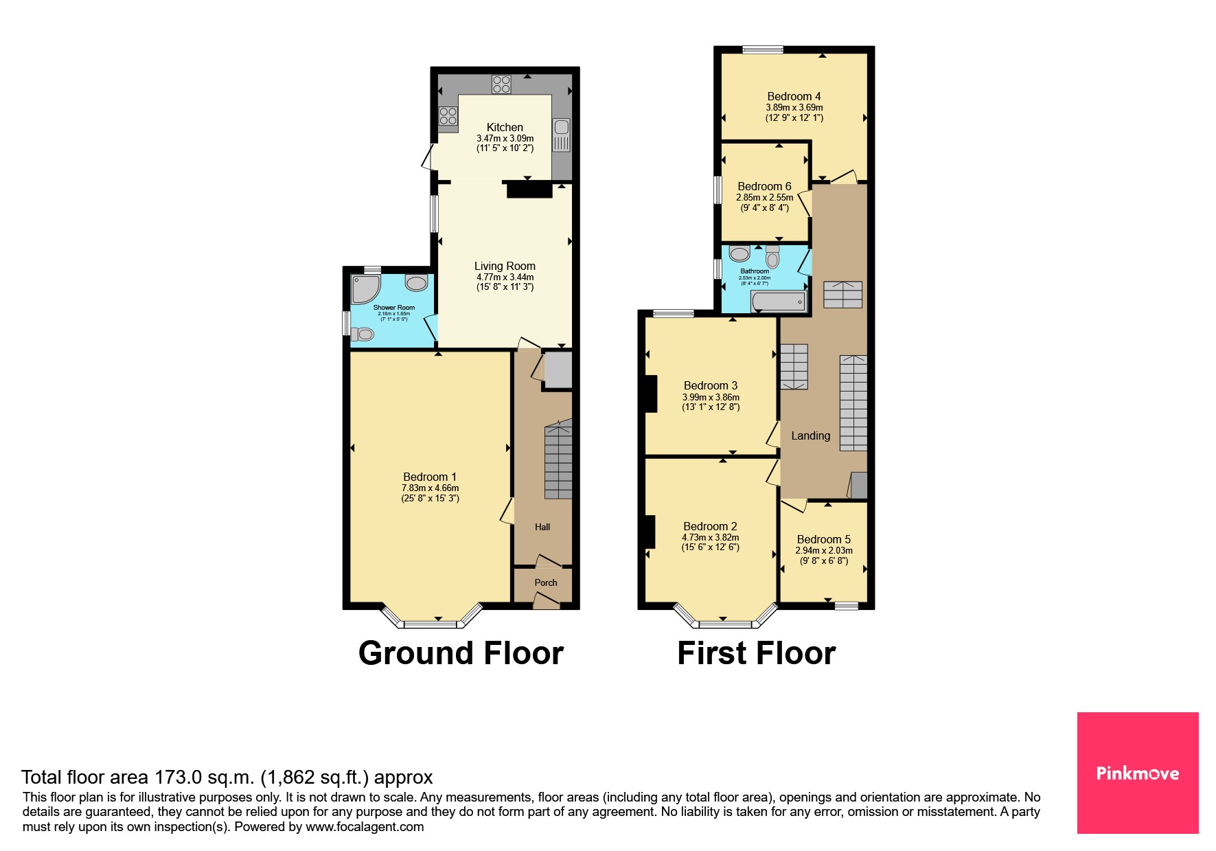 23, Risca Road, Newport floorplan