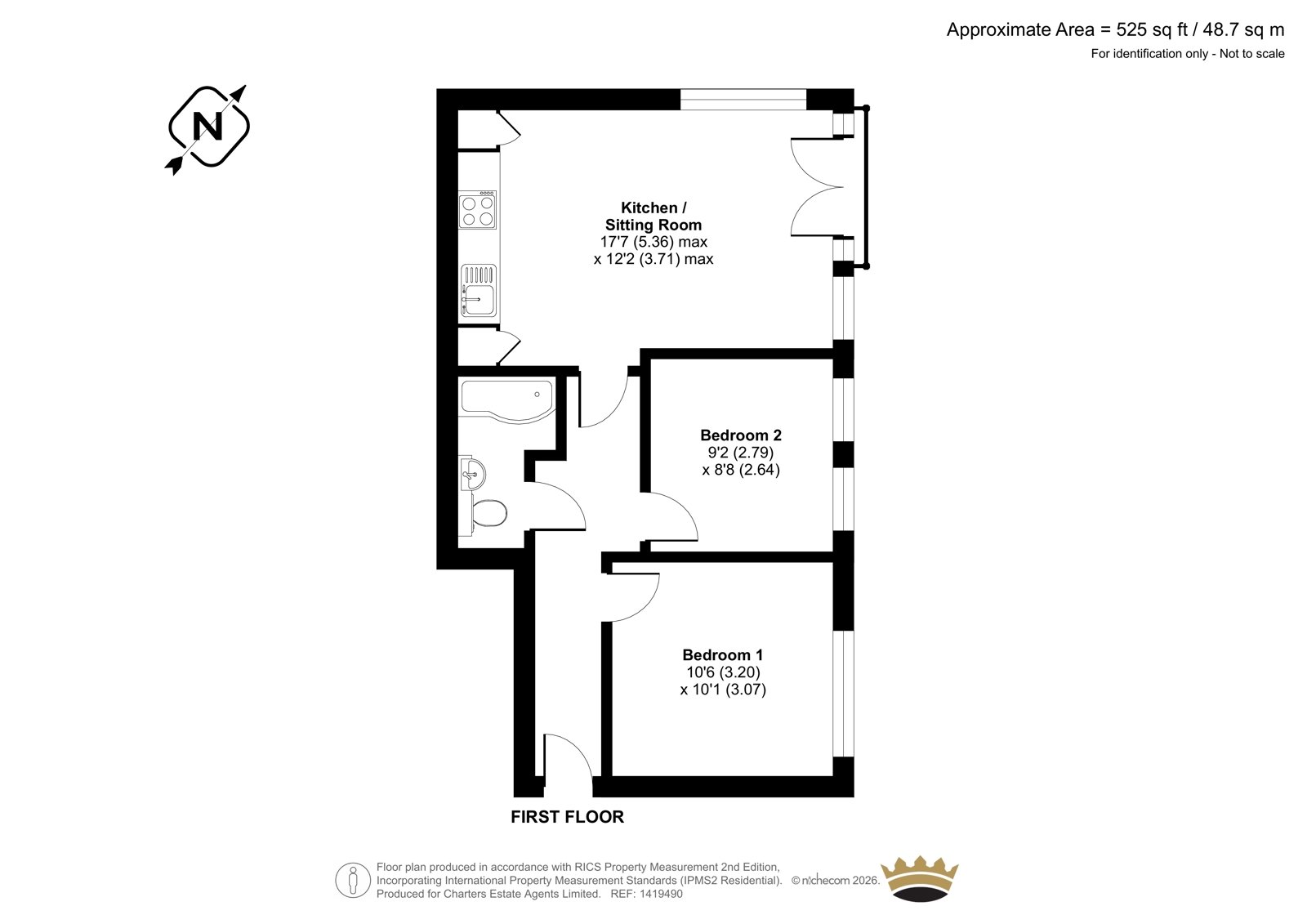 Flat 5, Branksome Chambers,, Branksomewood Road, Hampshire floorplan
