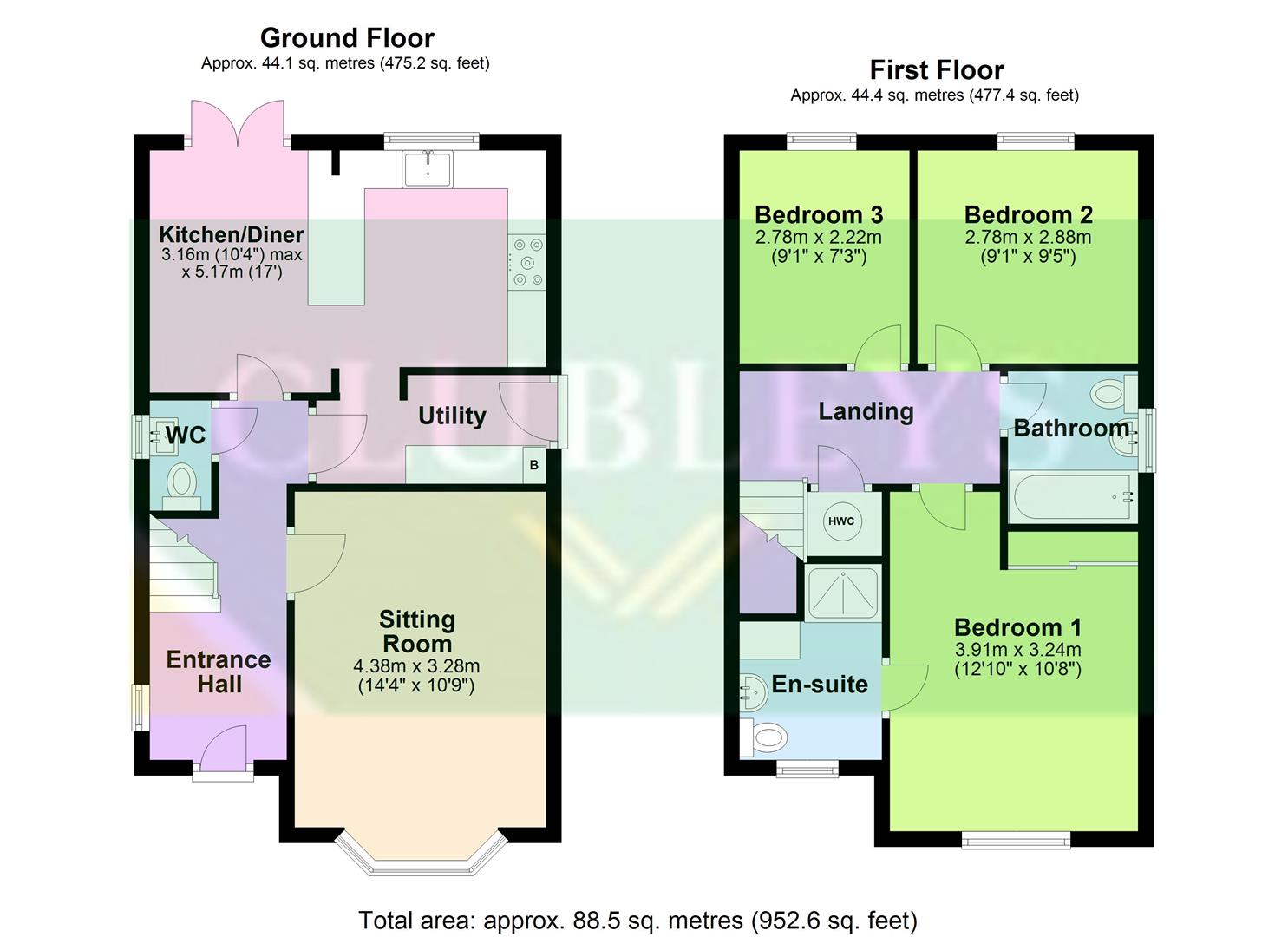 37, Lysander Drive, Market Weighton floorplan