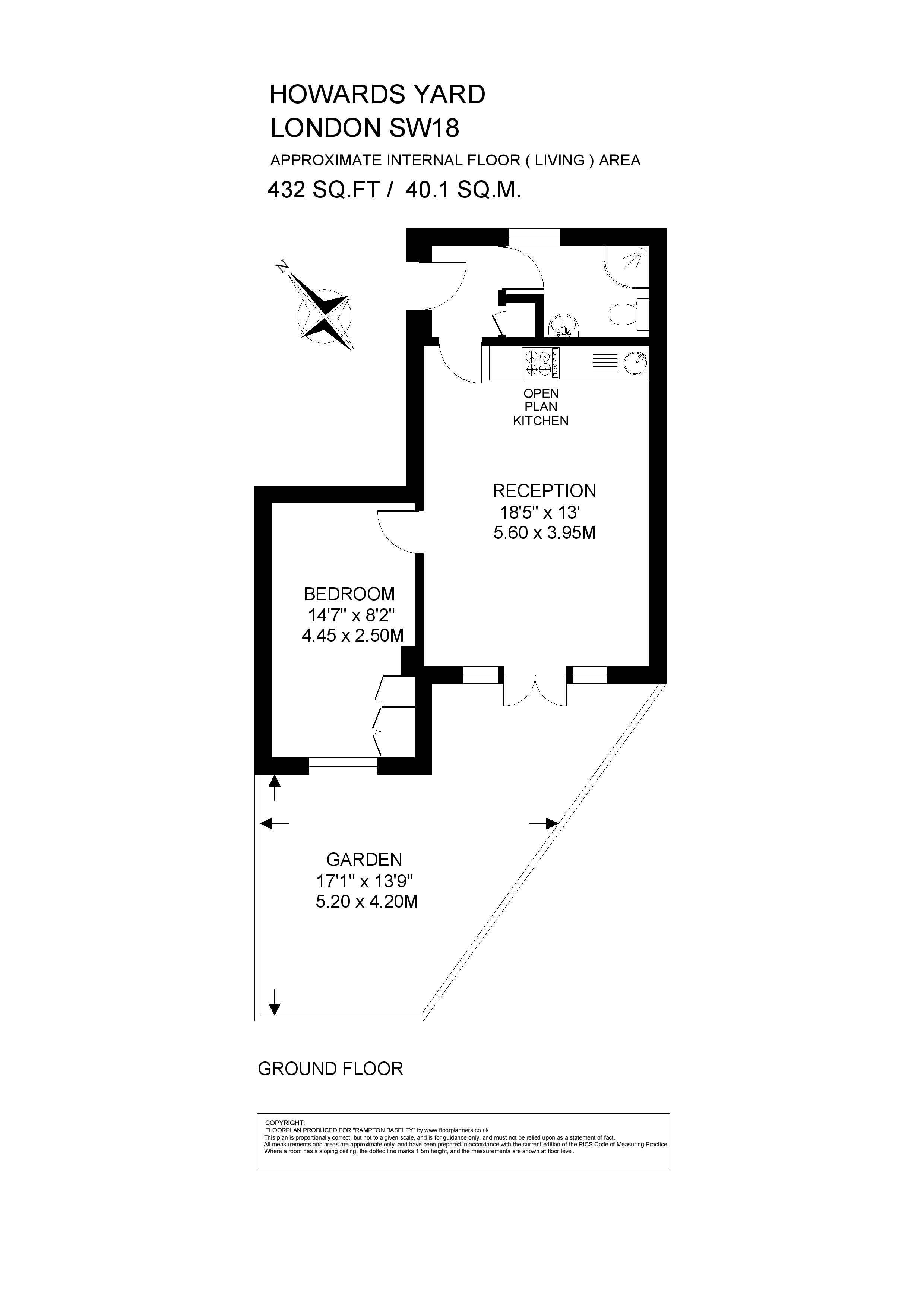 7, Howards Yard, Wandsworth floorplan