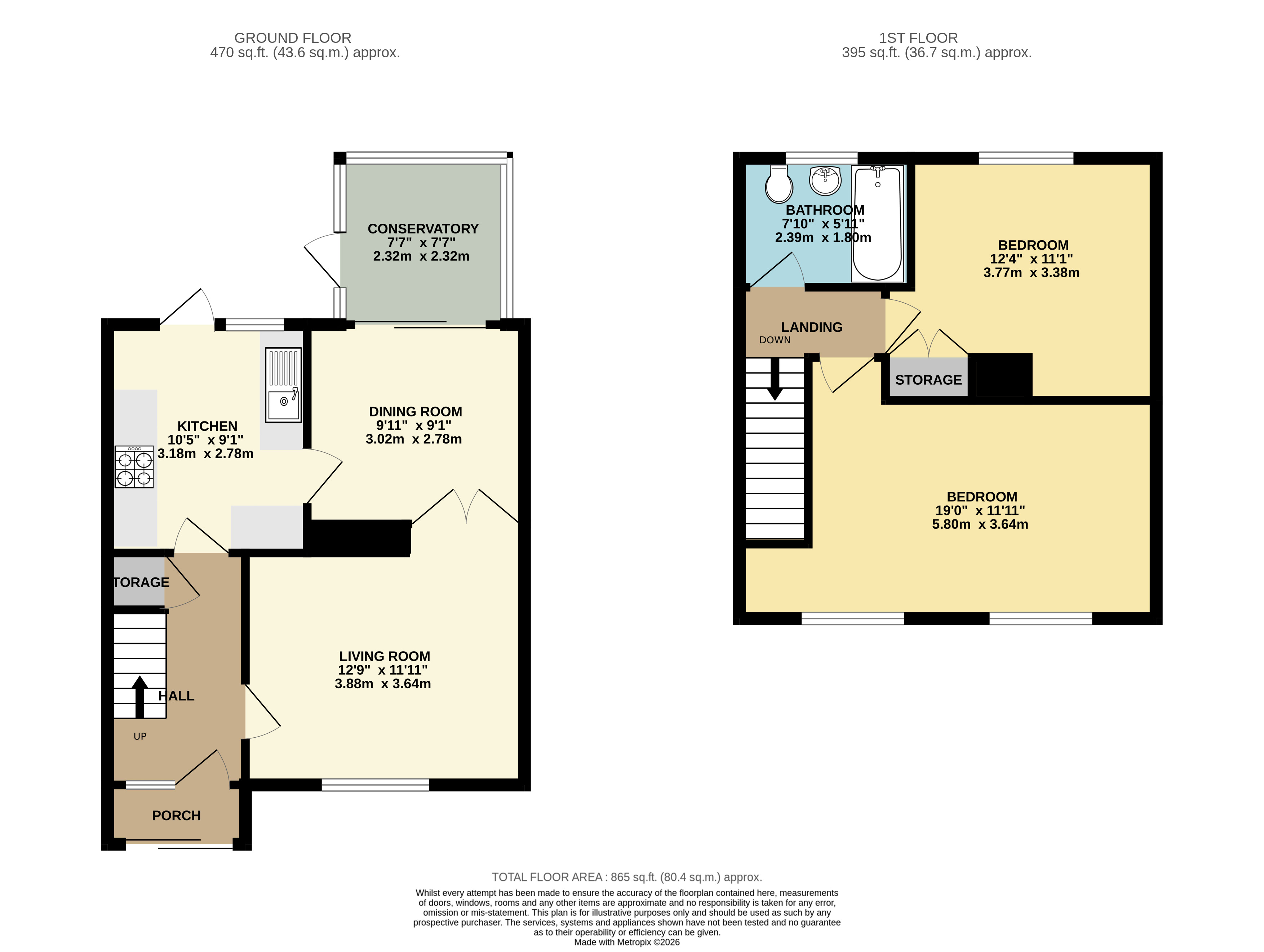 Sheepwood Close, Bristol floorplan