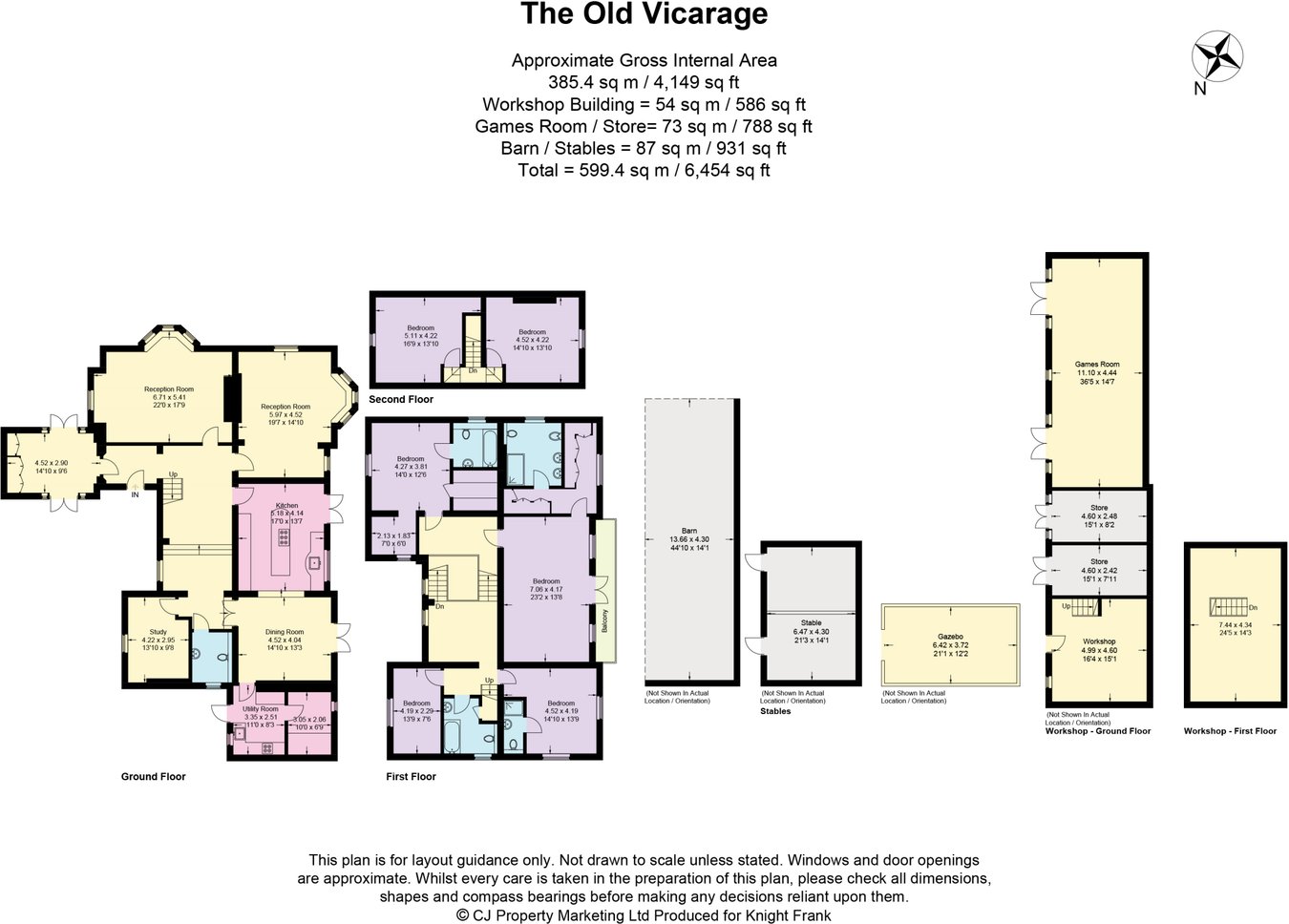 The Vicarage, St Marys Road, Langley floorplan