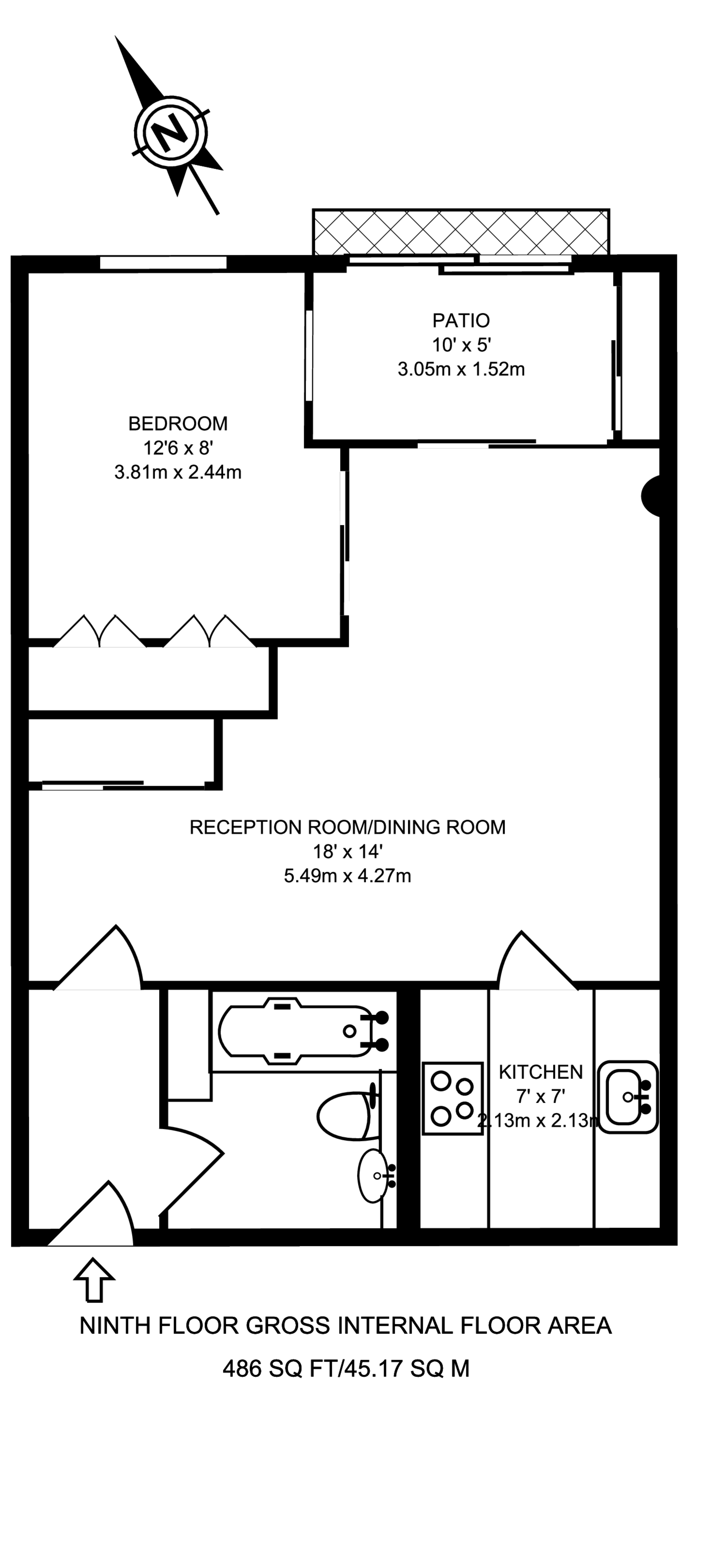 Cromwell Road, South Kensington floorplan