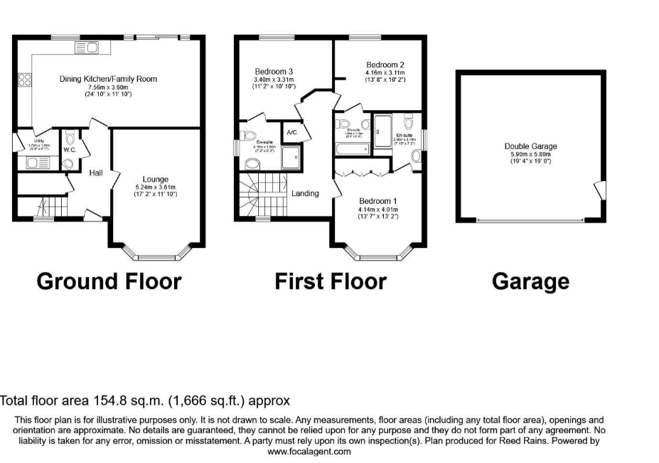 37, Poole Avenue, Chorley floorplan