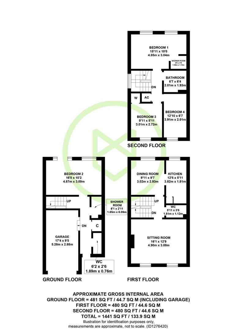 18, Court Royal Mews, Southampton floorplan