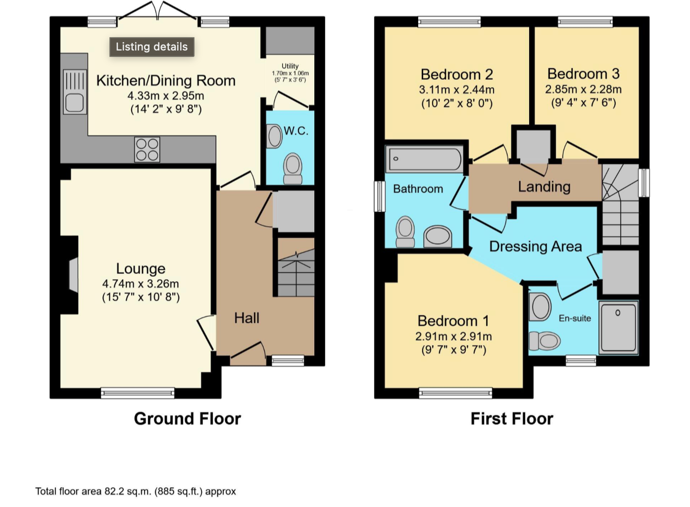 13, Hopewell Street, Nottingham floorplan