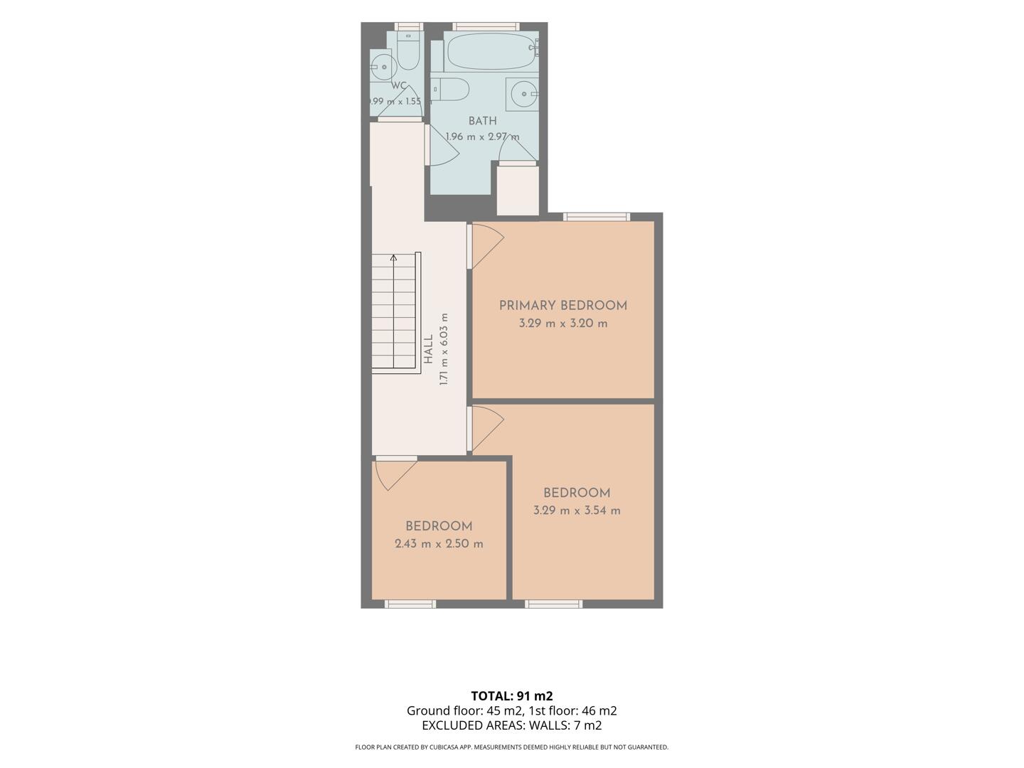 134, Brynmair Road, Aberdare floorplan