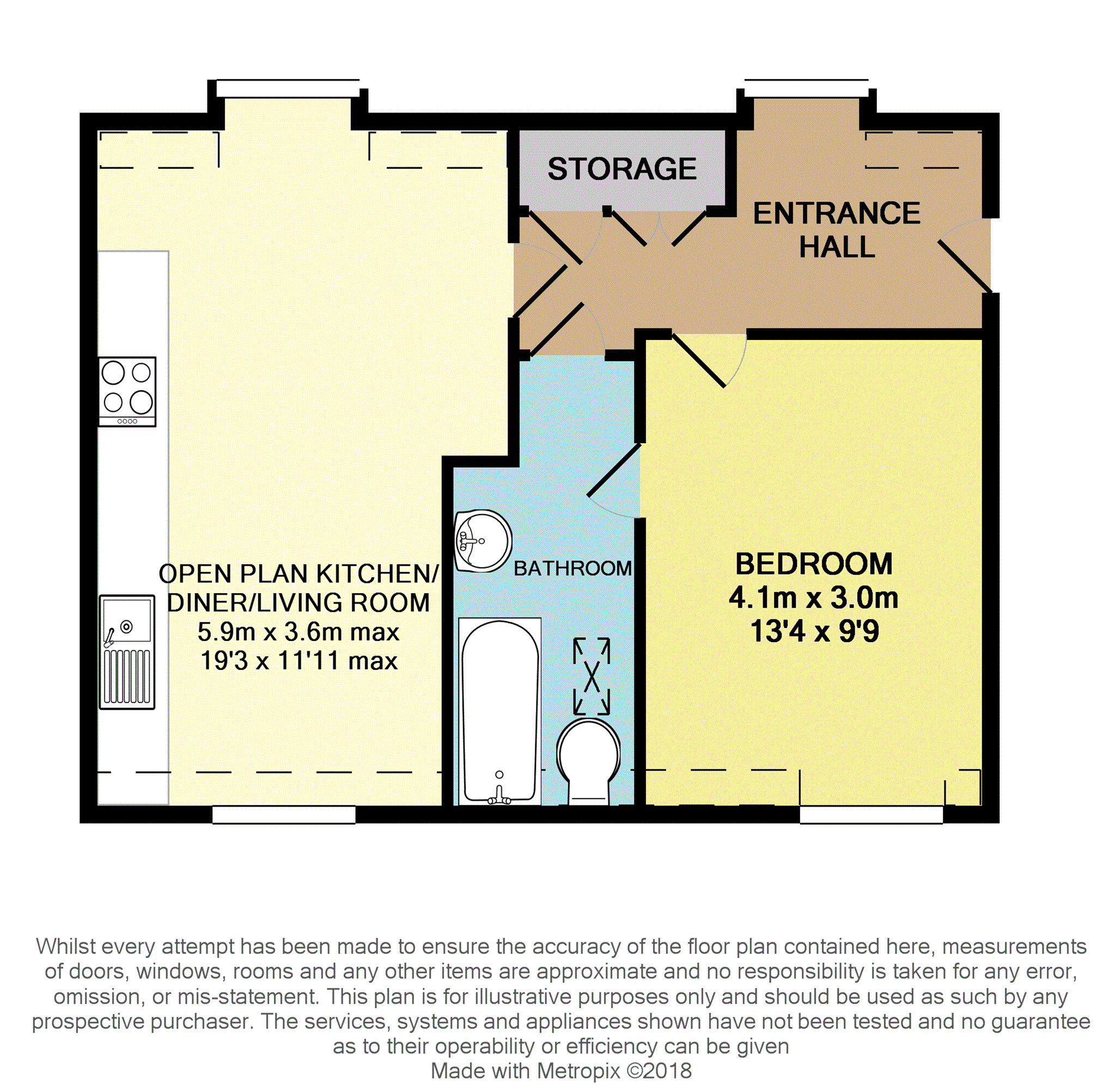 1 Bedrooms Flat for sale in Needlepin Way, Buckingham MK18