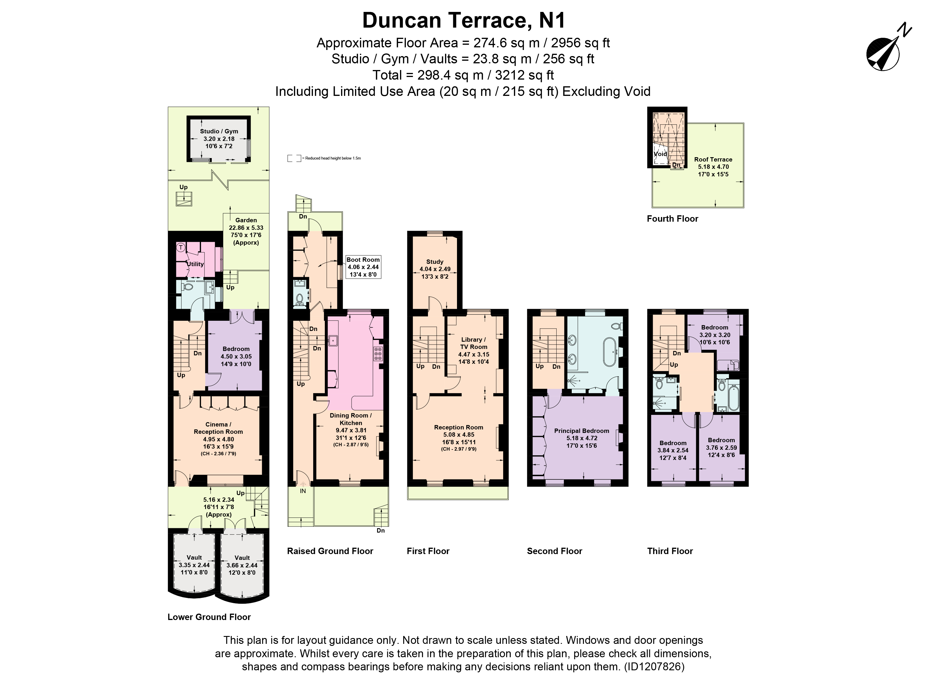 35, Duncan Terrace, London floorplan