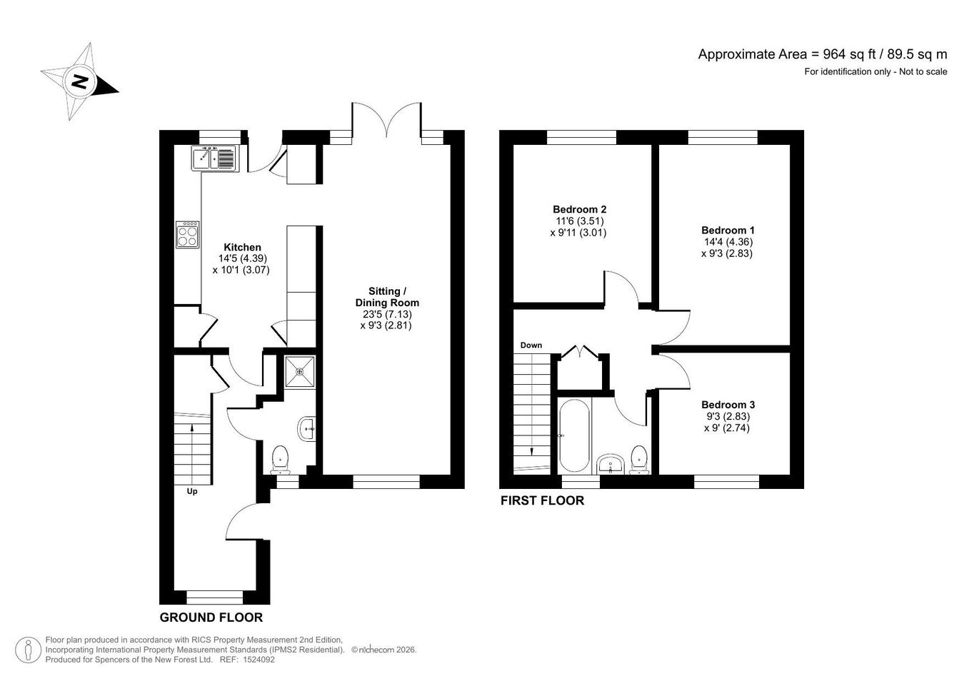 4, Hurst Close, Christchurch floorplan
