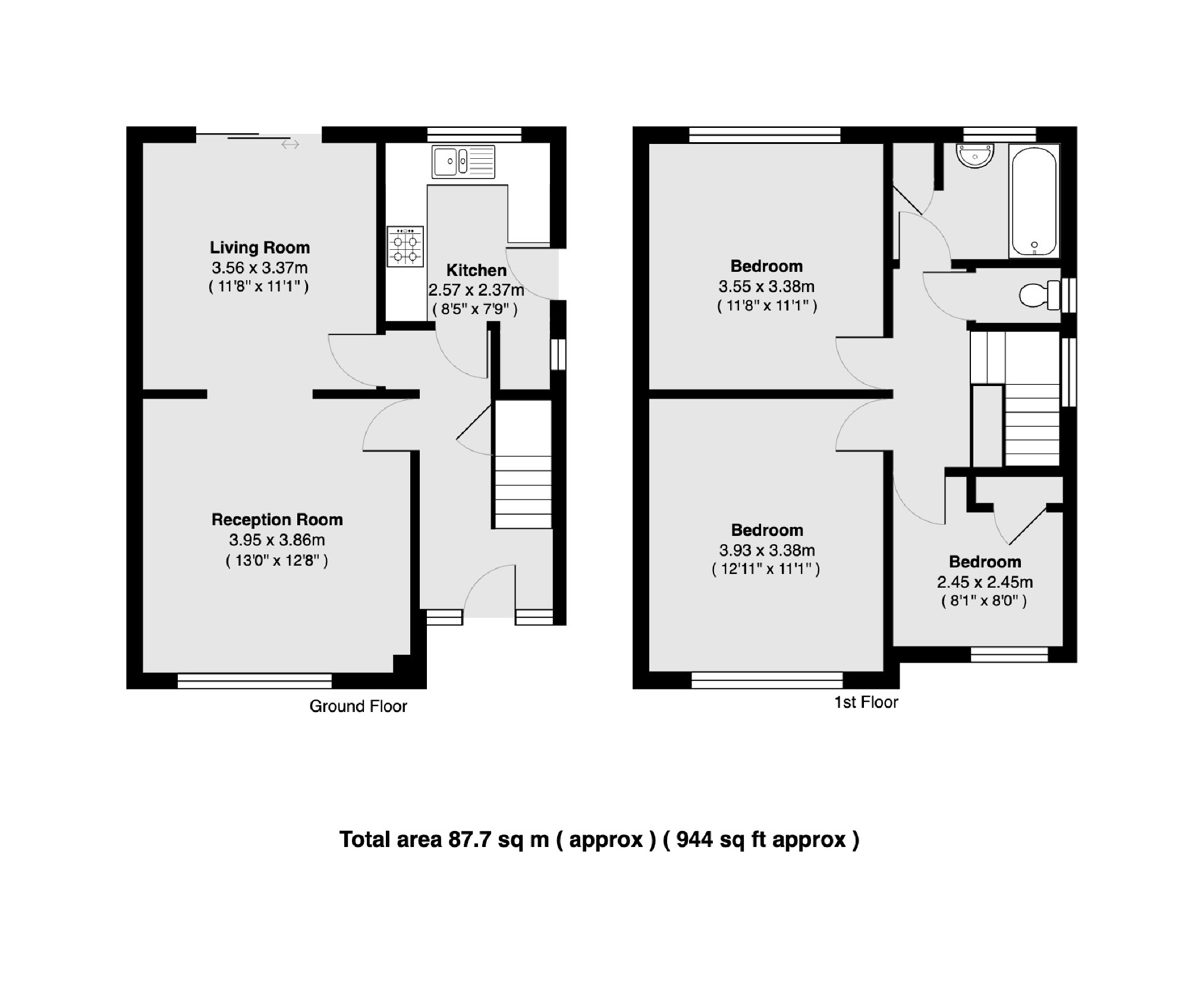 Verona Drive, Tolworth, Surbiton KT6, 3 bedroom semidetached house for