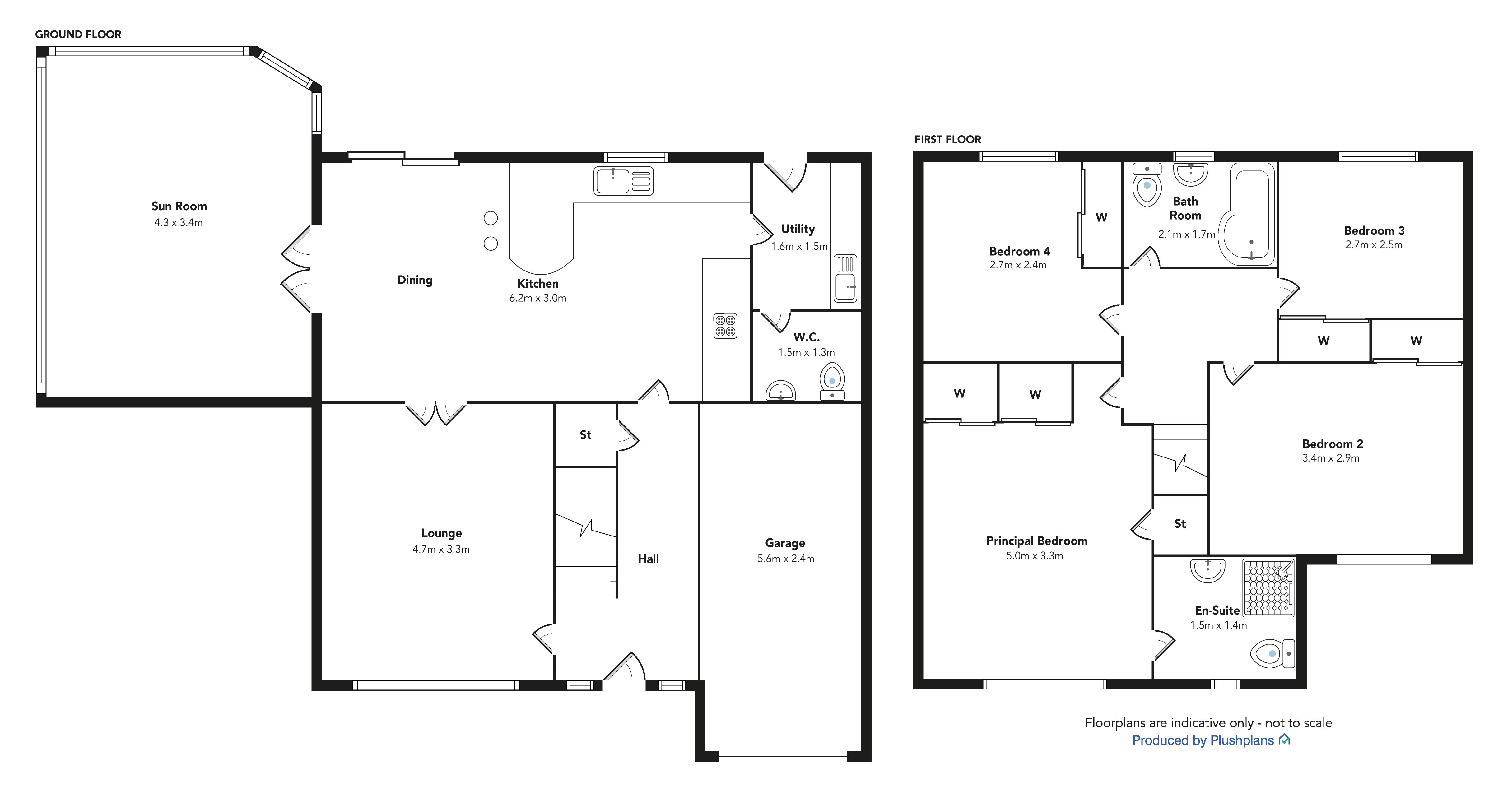 12, Stonefield Gardens, Paisley floorplan