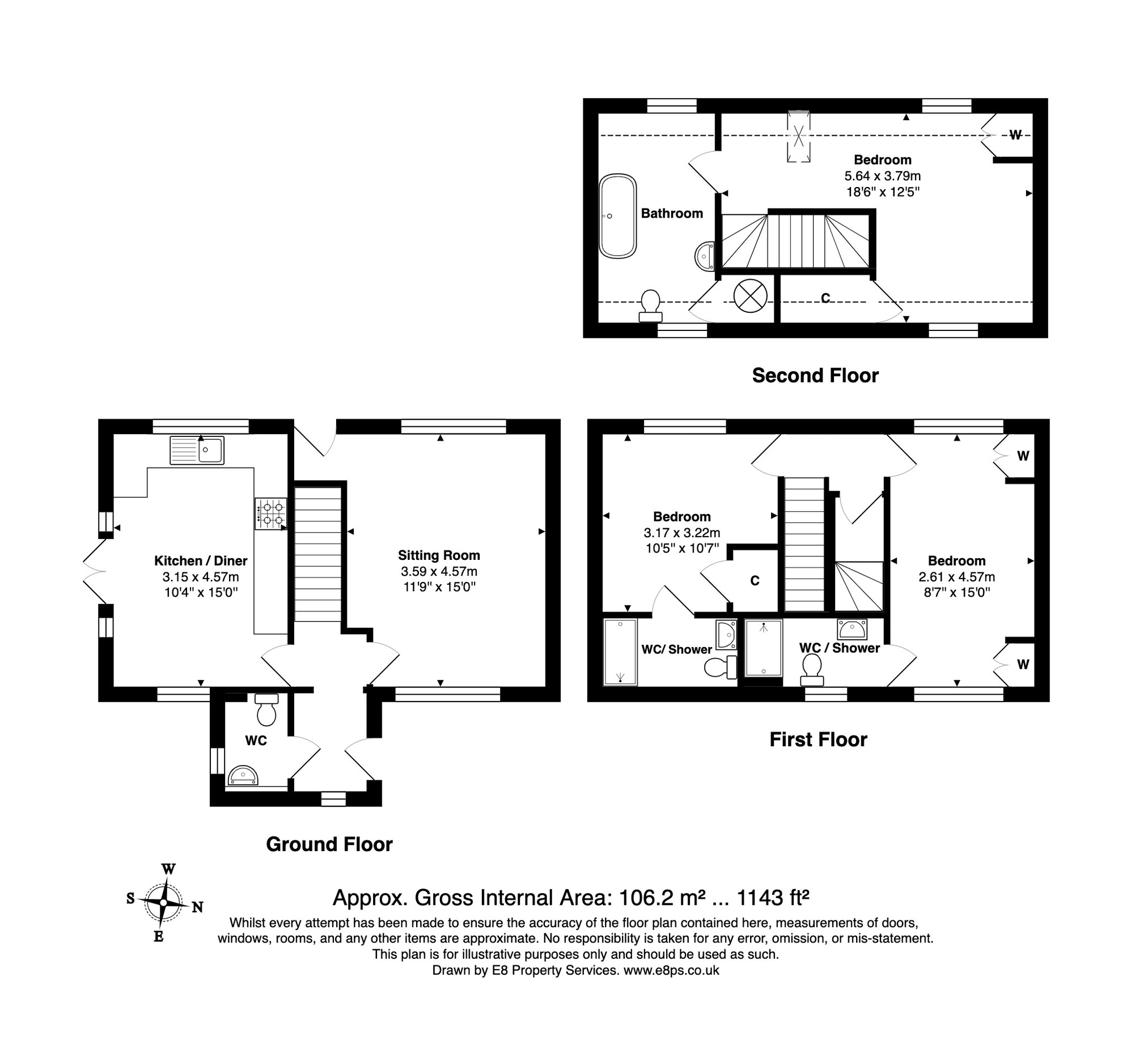 Beech Tree House, 86, Manor Road, Woodstock floorplan
