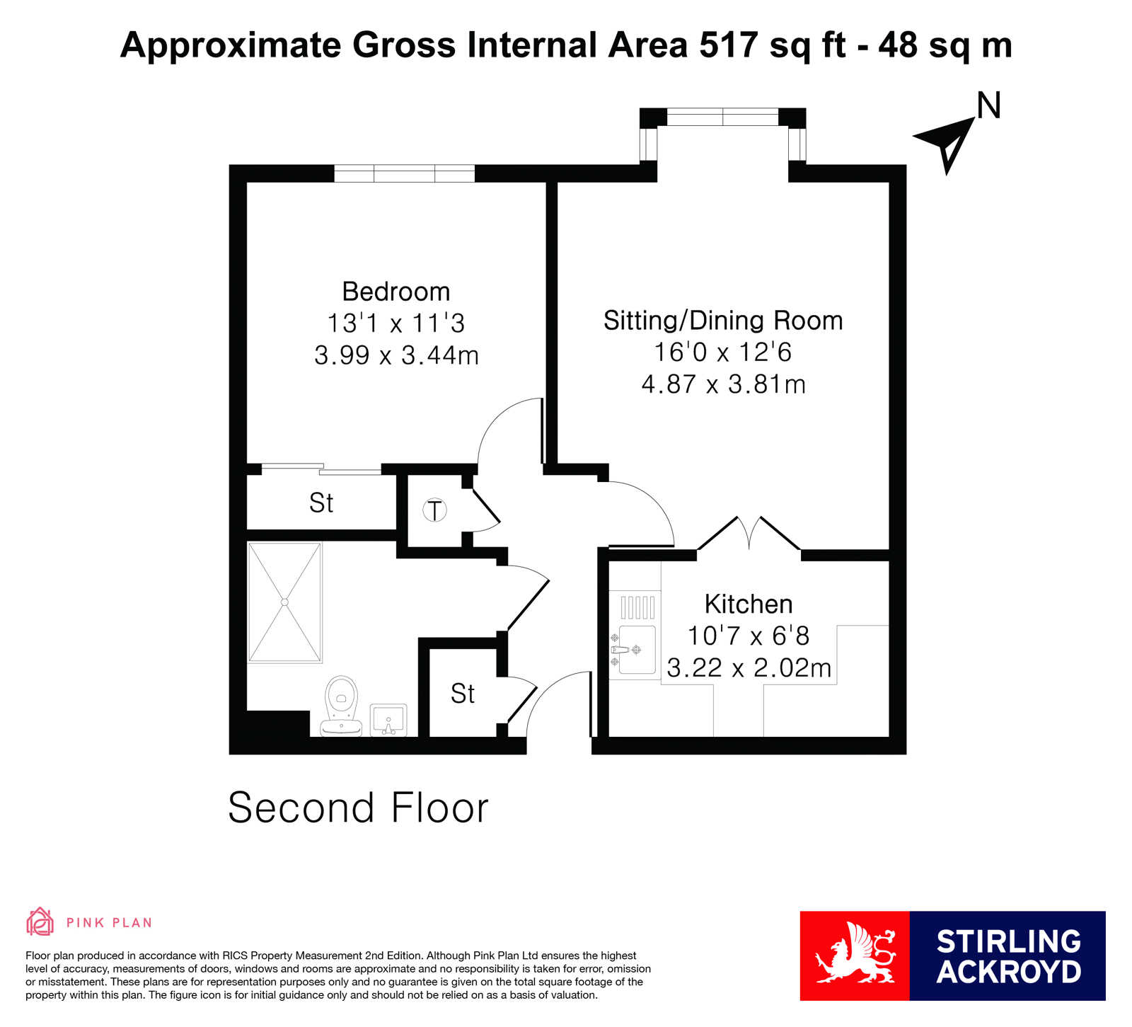 Flat 39, Catalina Court, 61-63, Sunny Bank, London floorplan