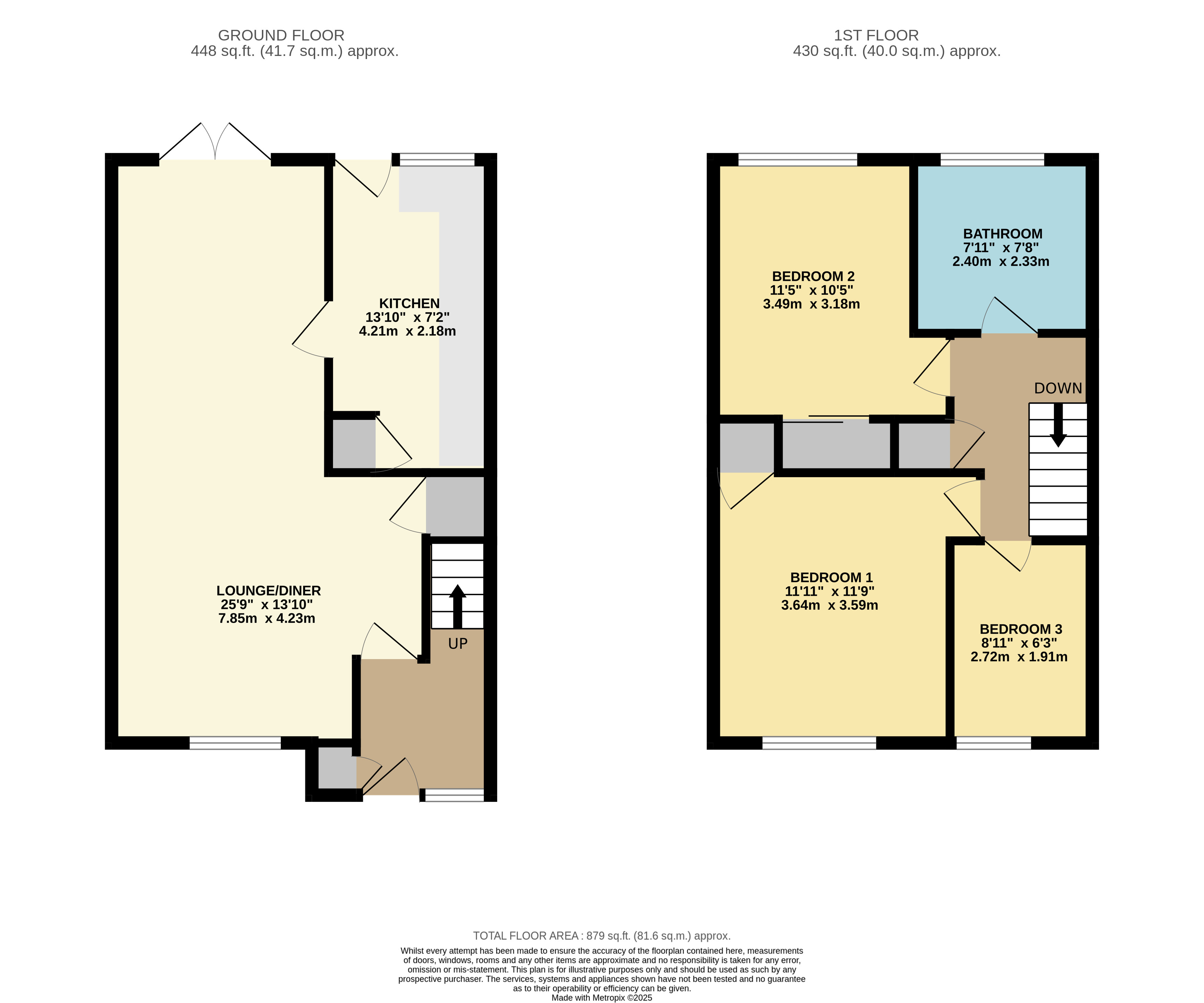 21, Rothley Walk, Birmingham floorplan
