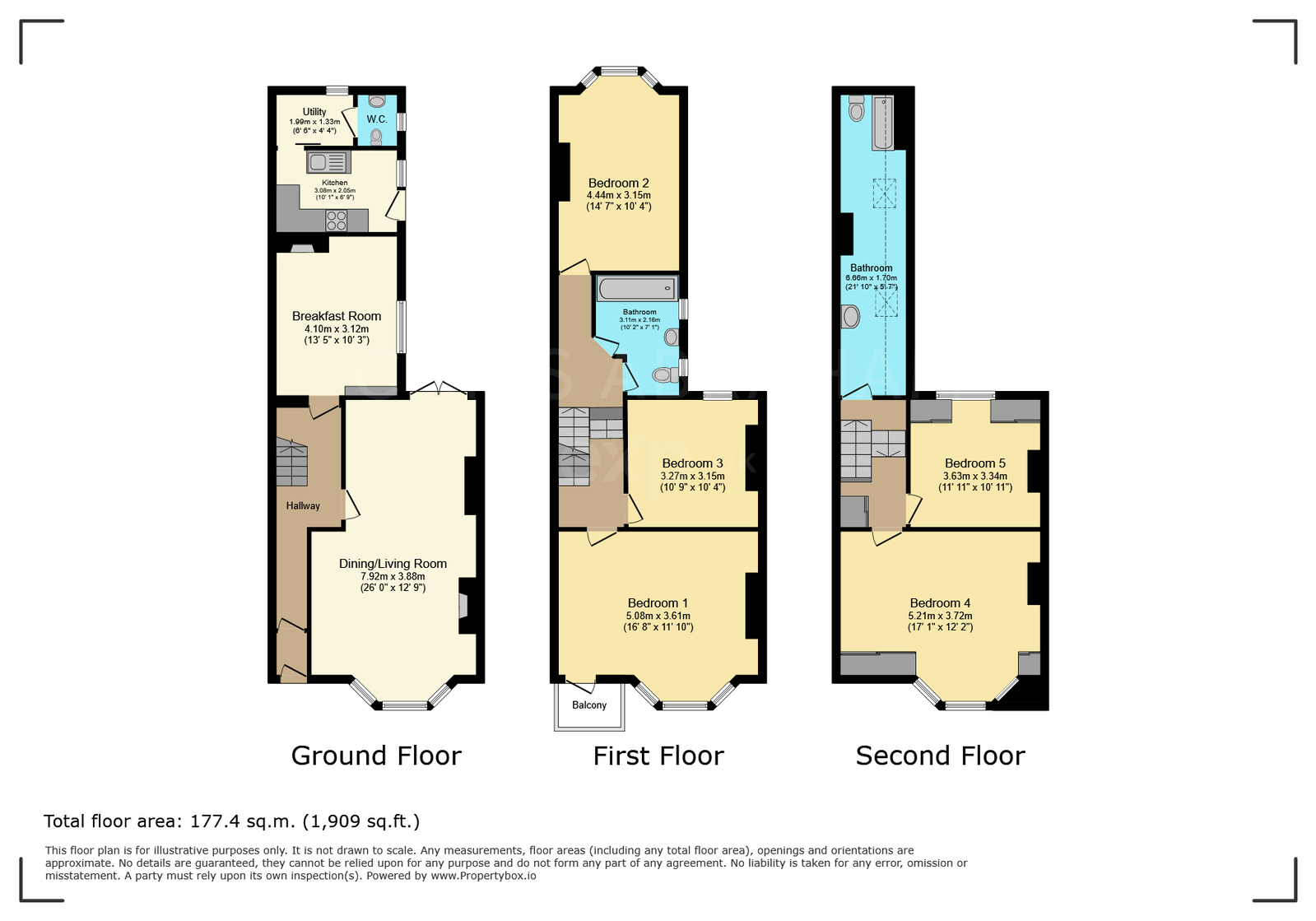 35, Esplanade Avenue, Porthcawl floorplan