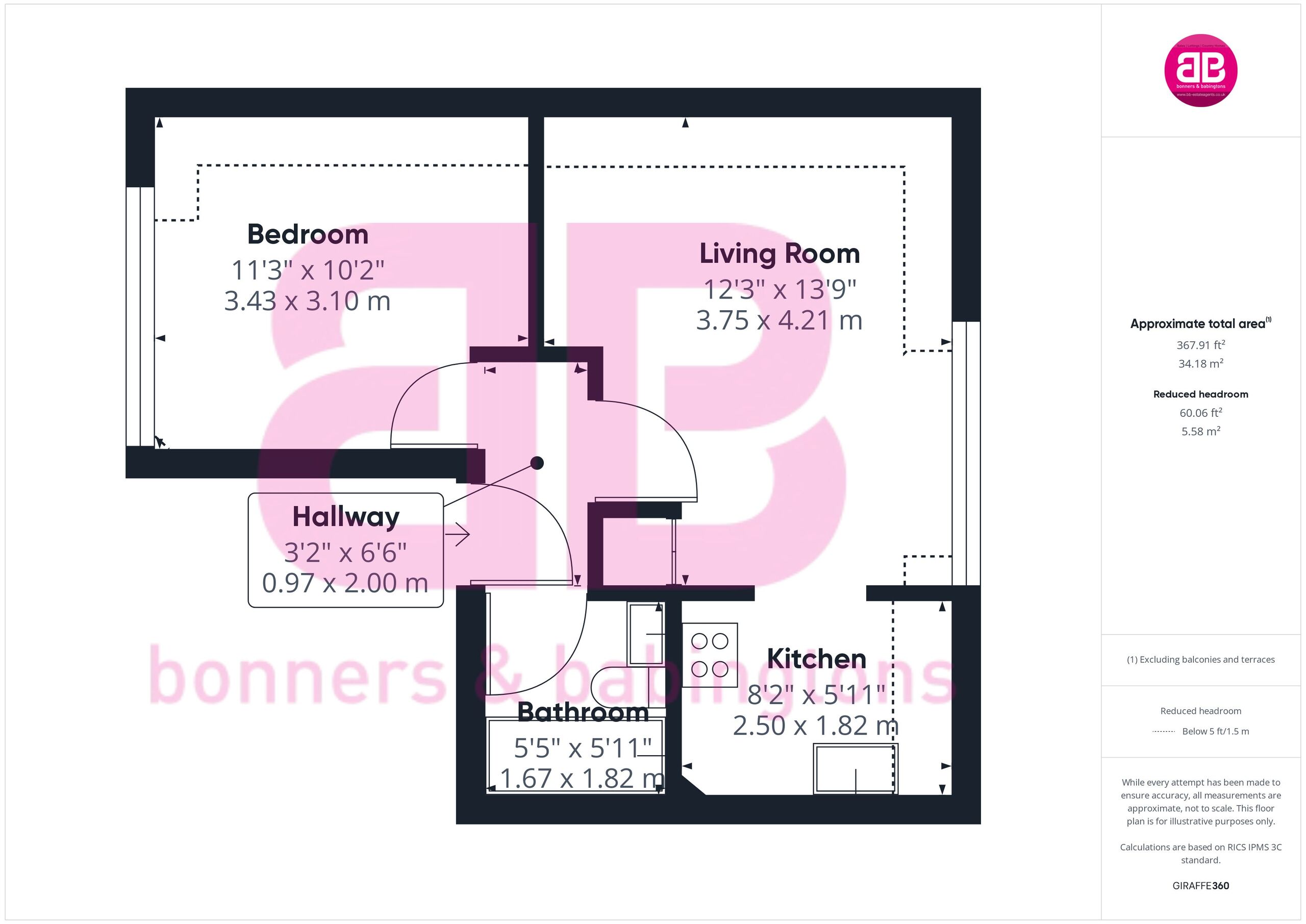 9 Braemar Court, Liston Road, Marlow floorplan