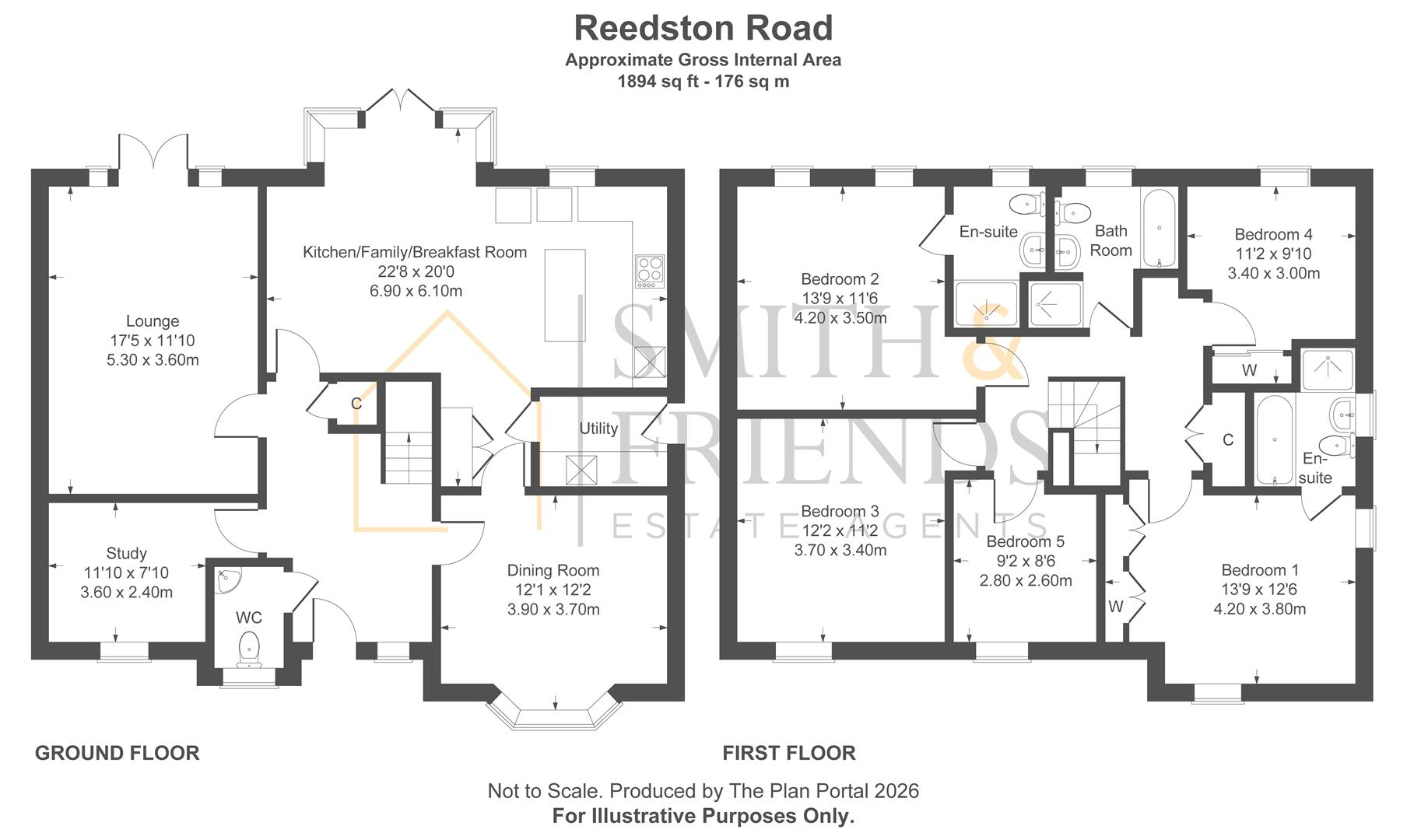 13, Reedston Road, Hartlepool floorplan