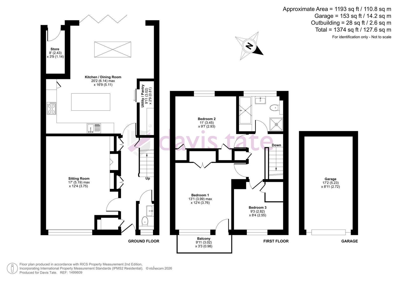 8, Kings Close, Oxfordshire floorplan