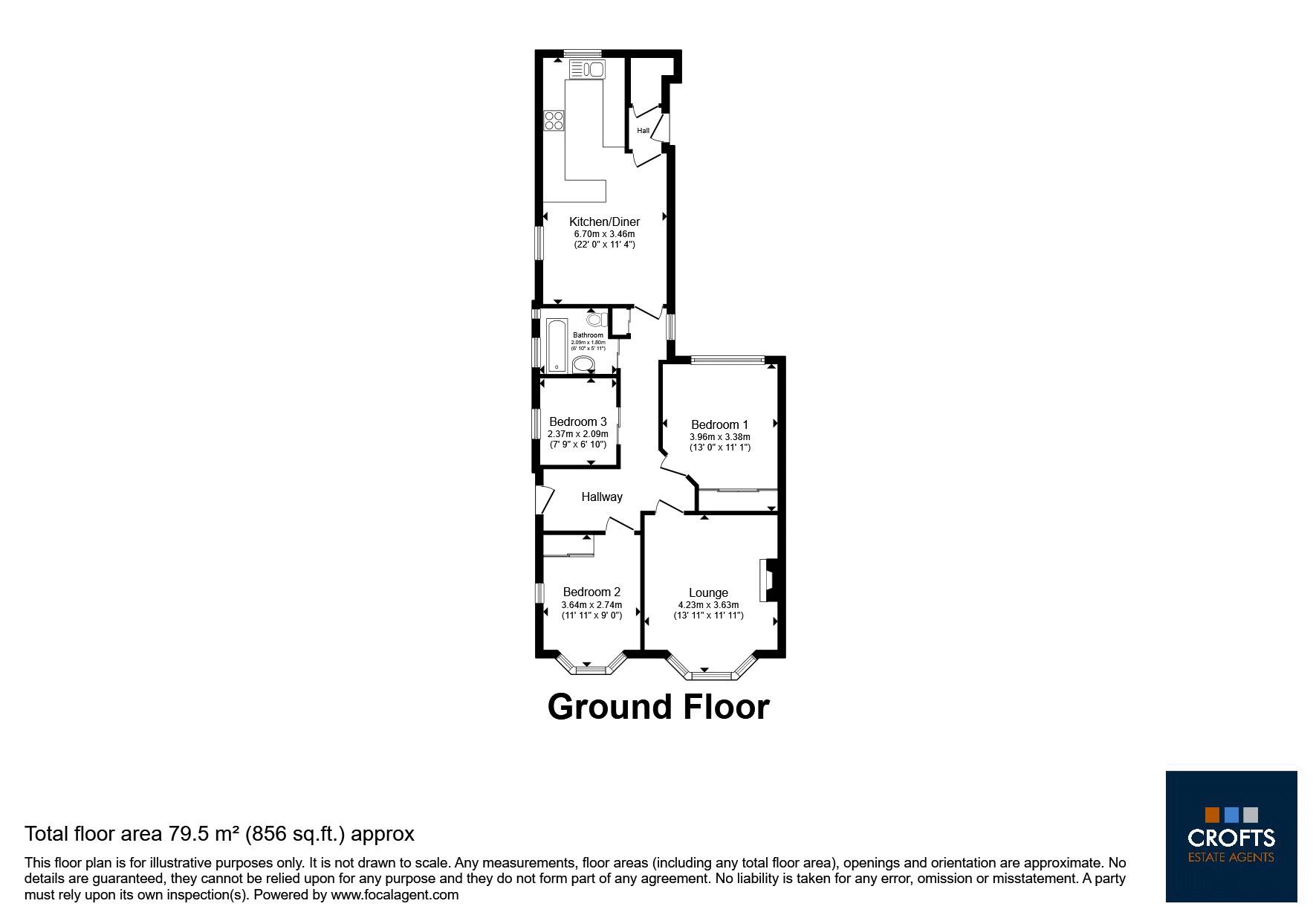 32, Manby Road, Immingham floorplan