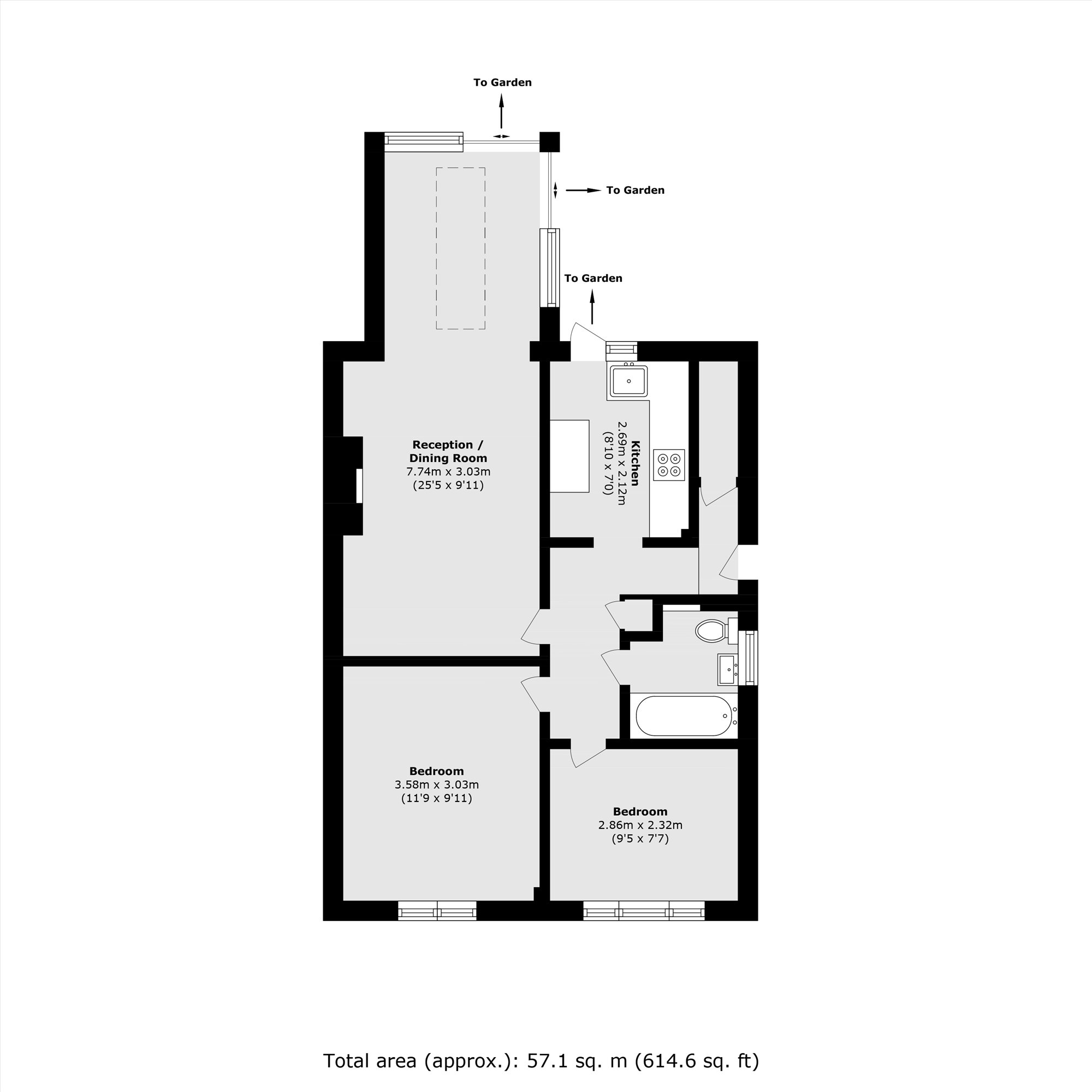 42, Colomb Street, Greenwich floorplan