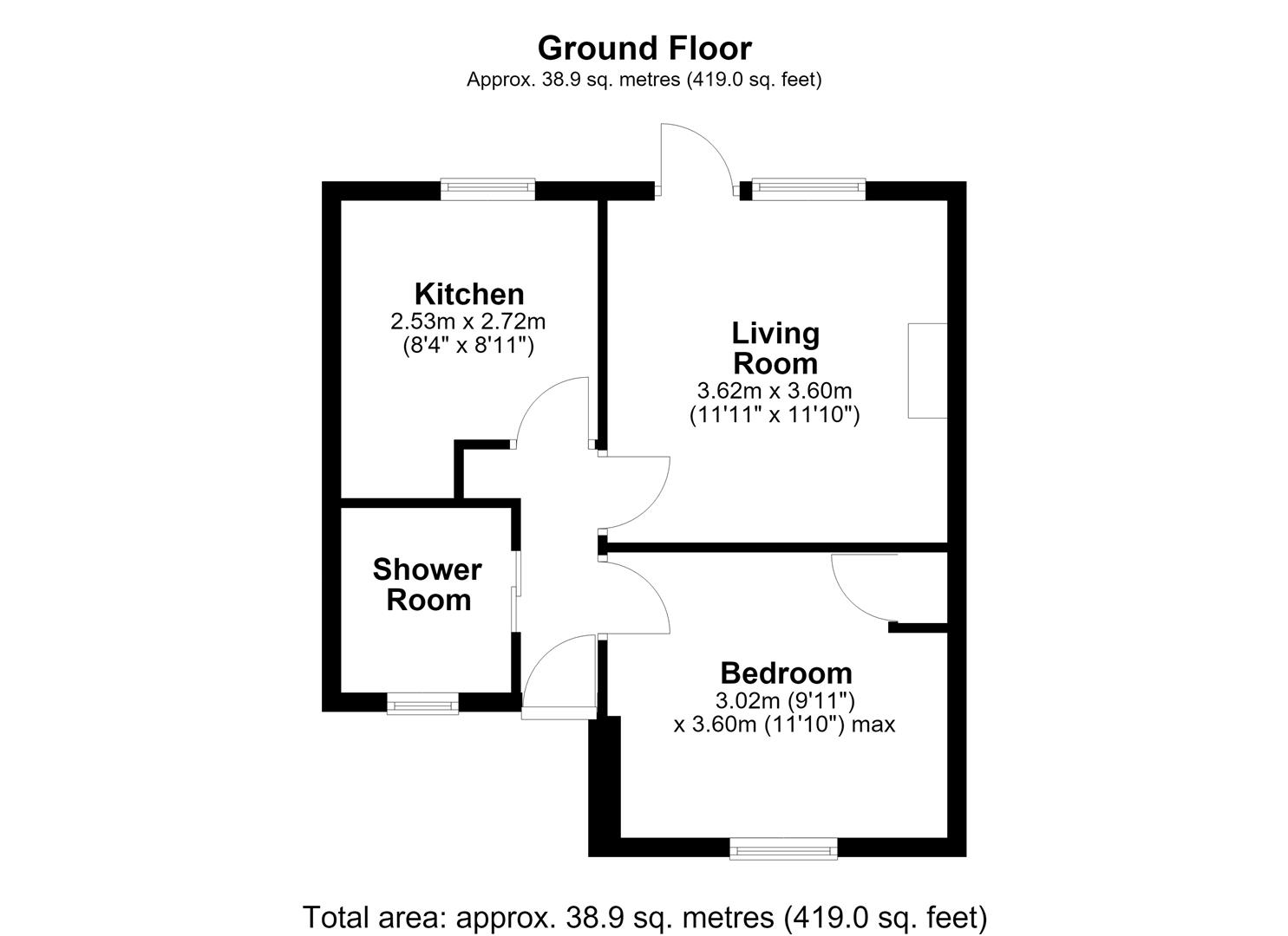 25, Wessex Road, Chippenham floorplan