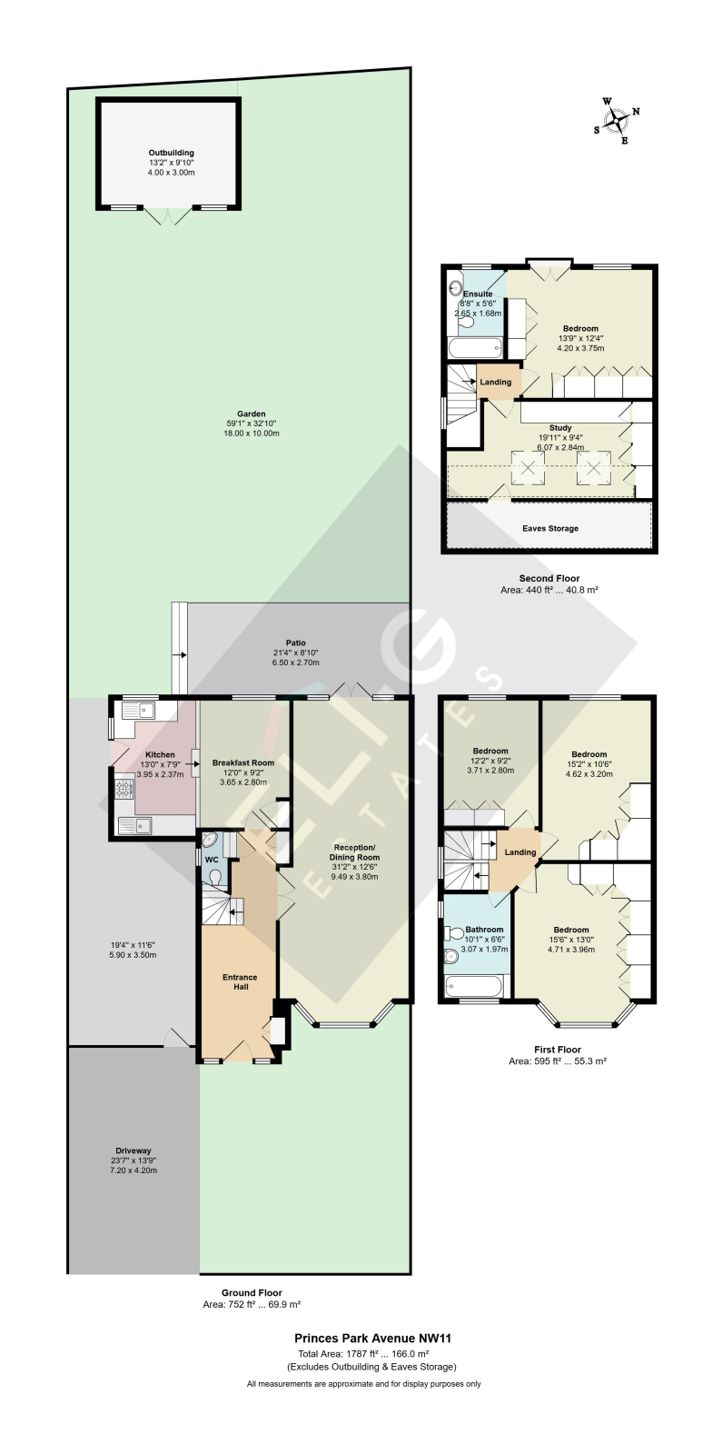 85 Princes Park Avenue, LONDON floorplan