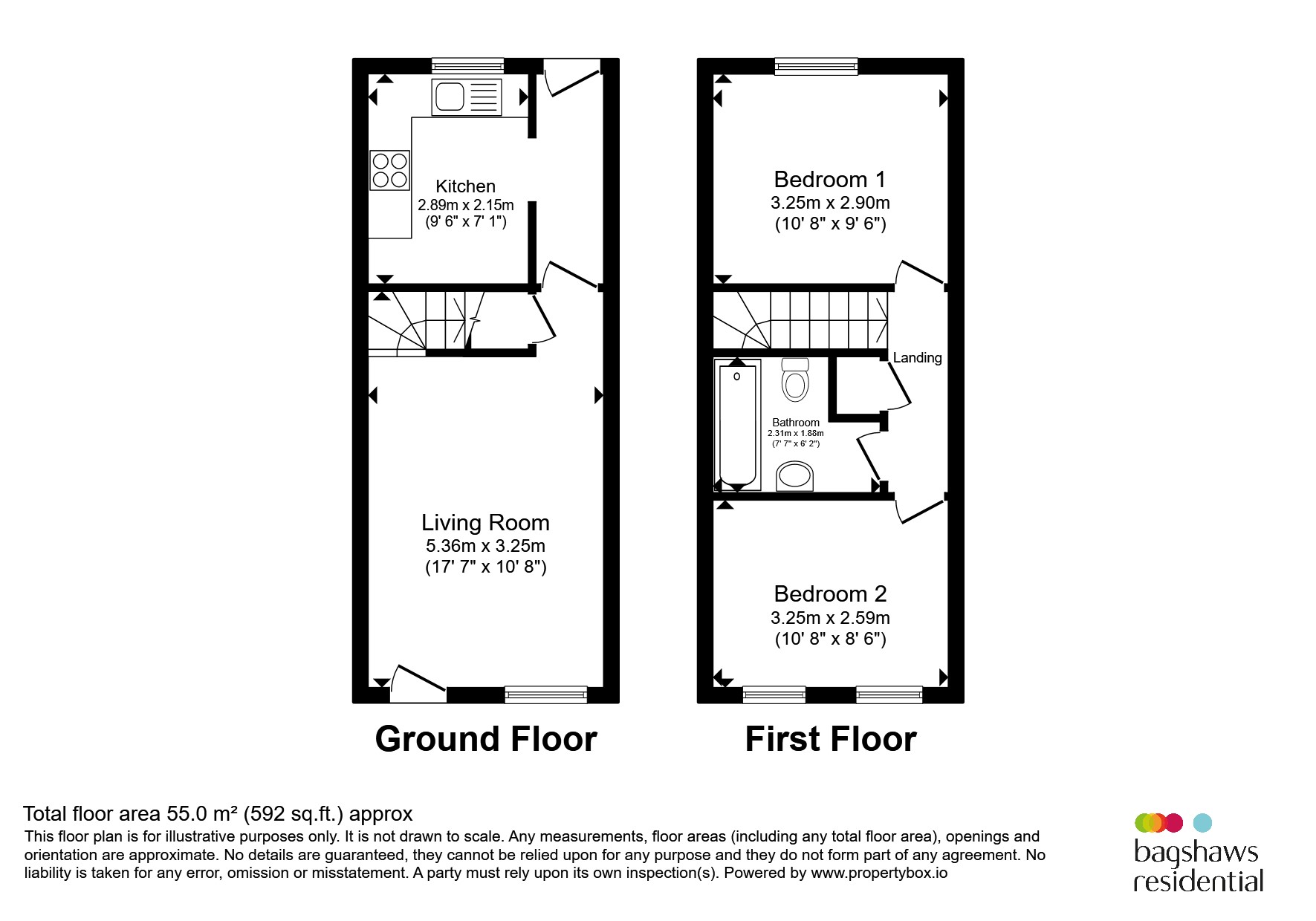 2, Vale Mills, Derby floorplan