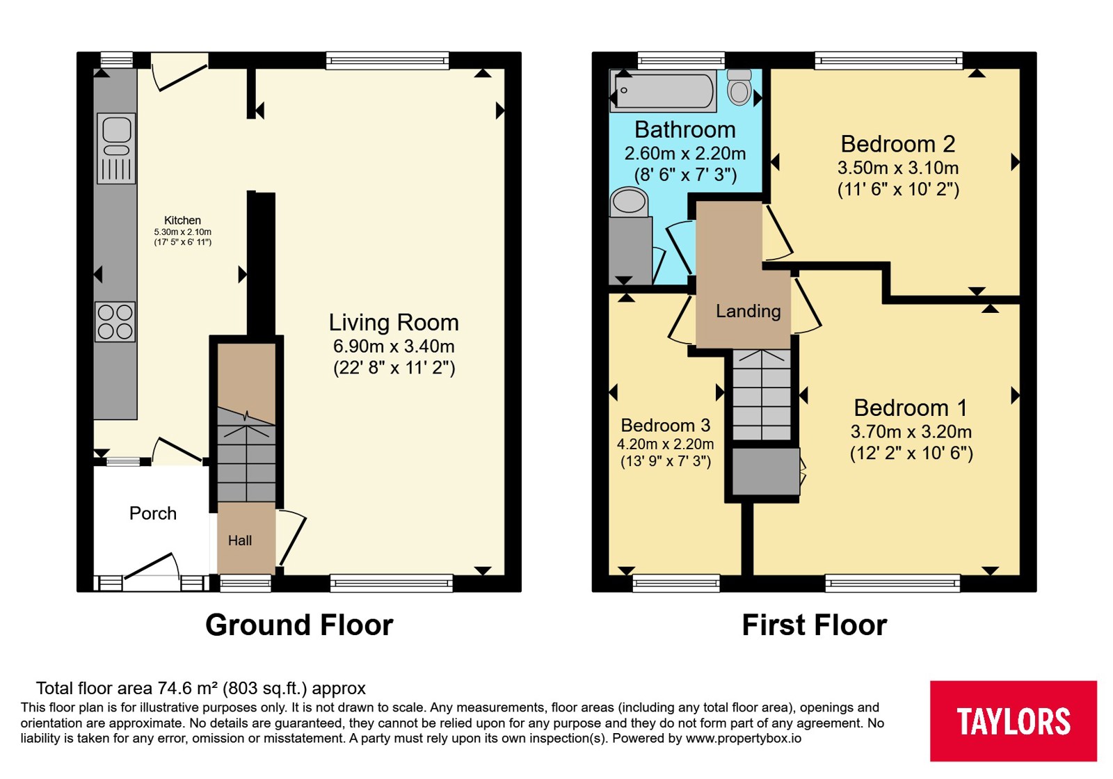 21, Dawson Close, Gwent floorplan