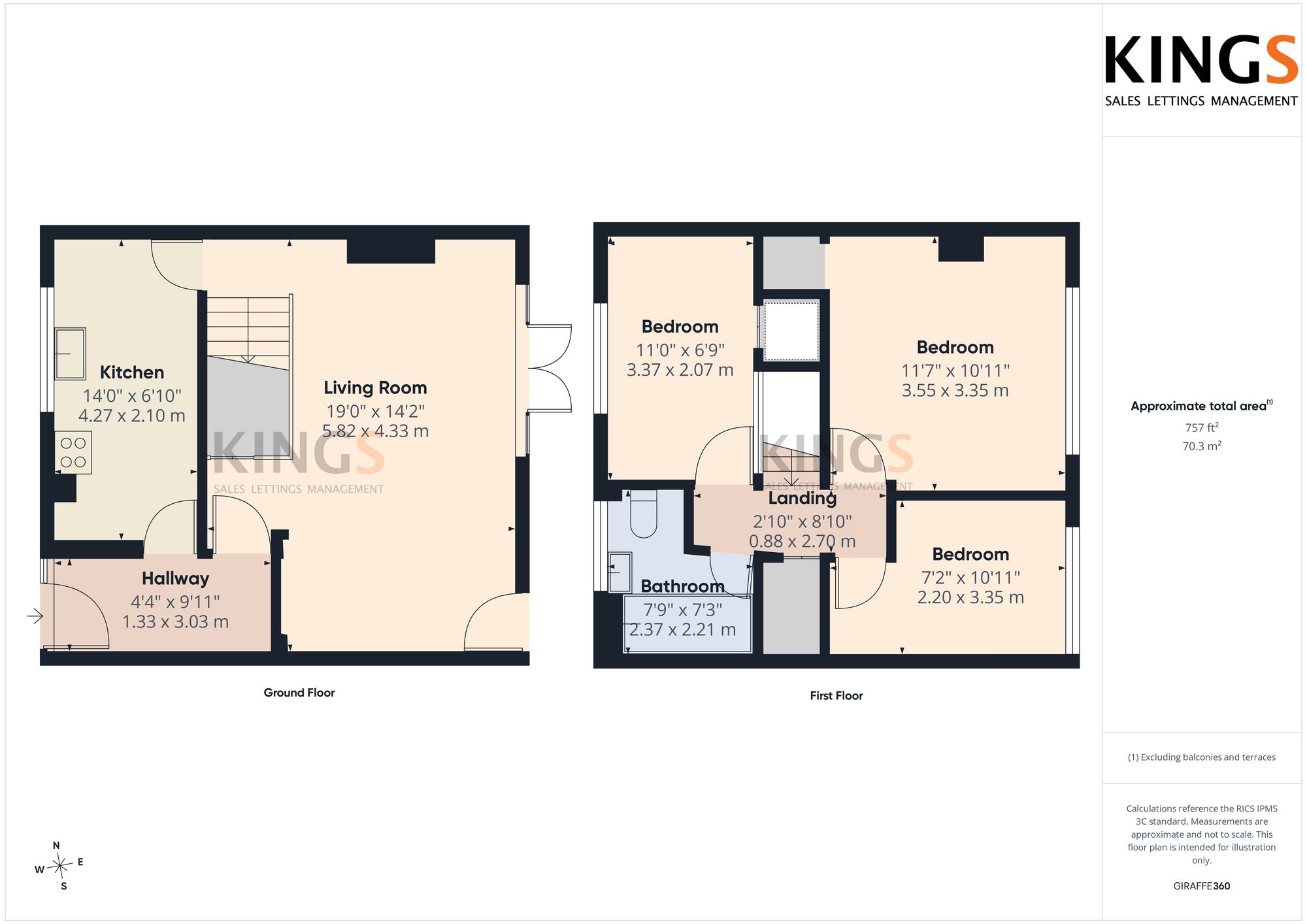 29 Chennells, Hatfield floorplan