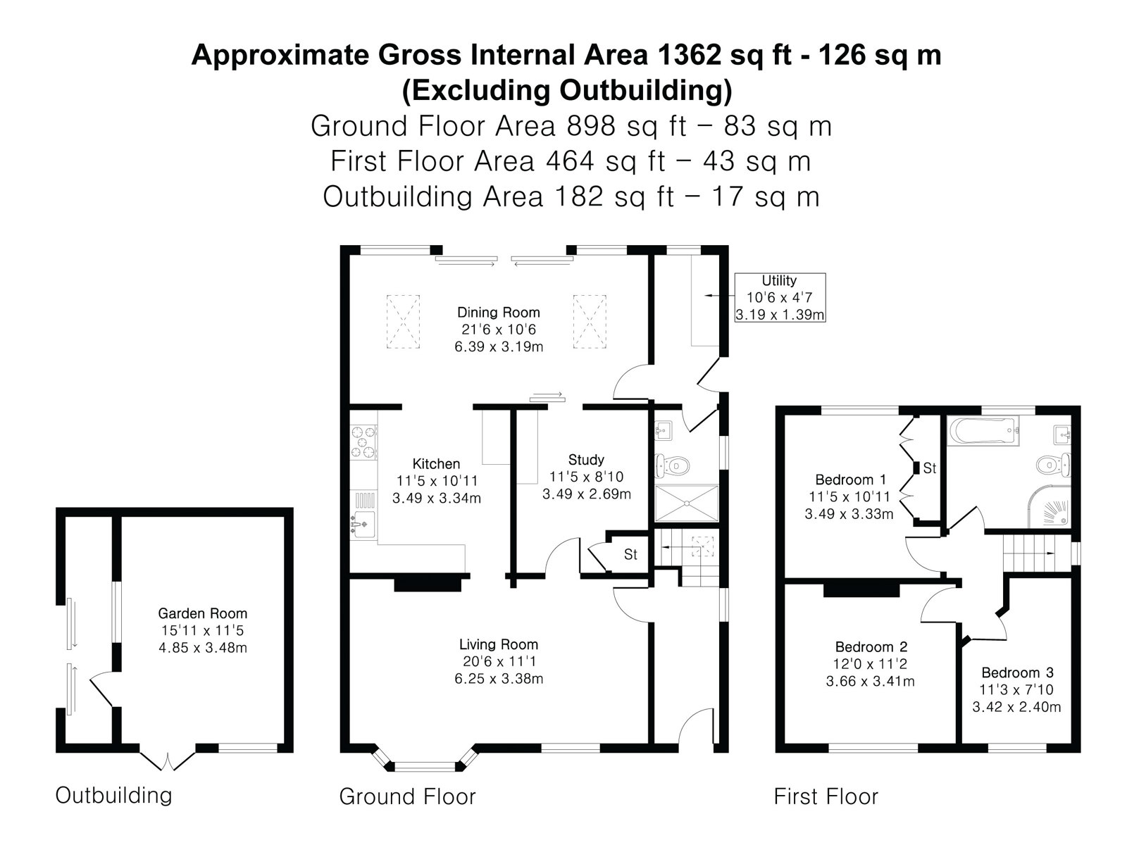 31, Farnborough Road, Farnham floorplan