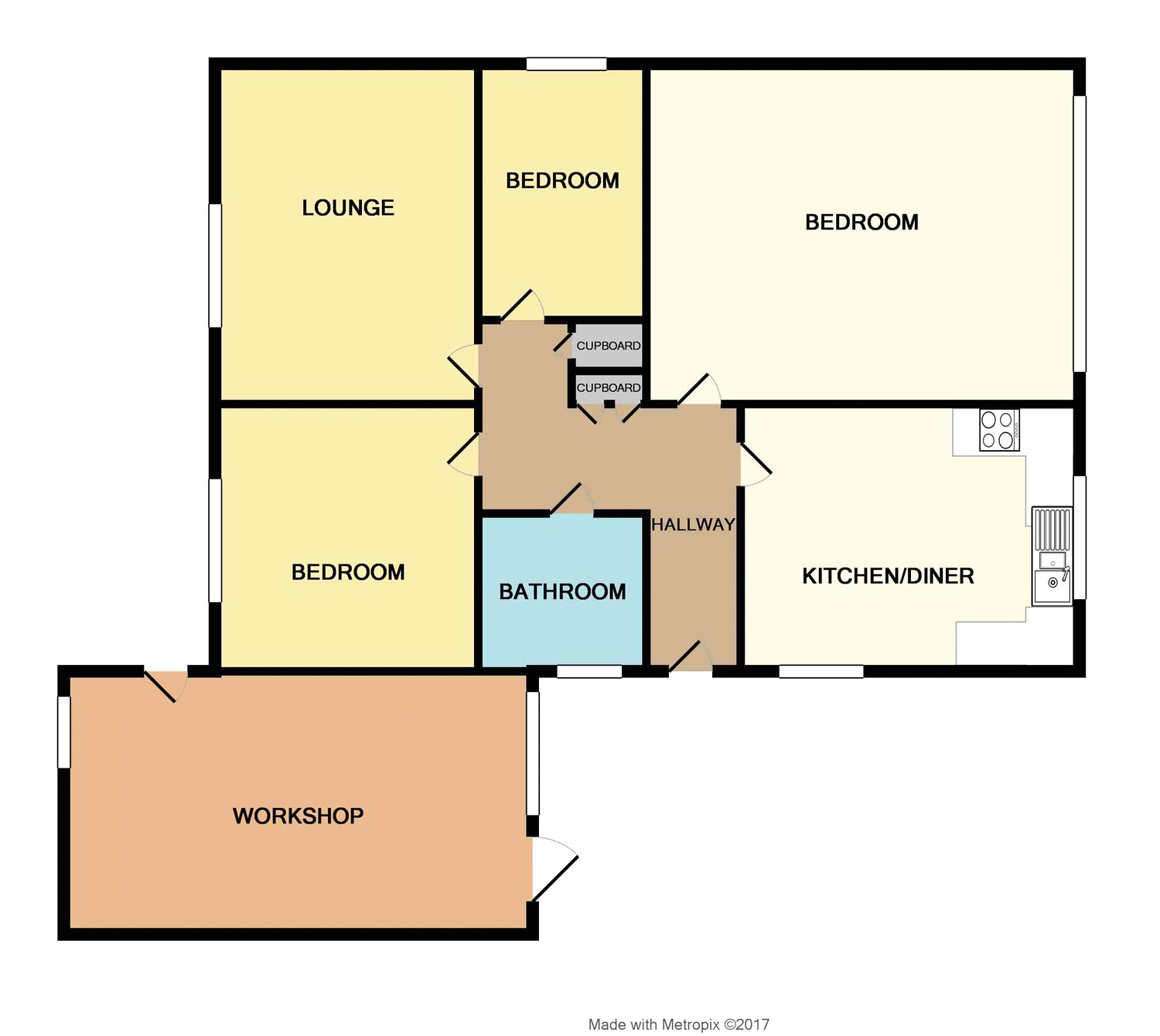 2 Queensway Mews, Hayle Cornwall, Cornwall floorplan
