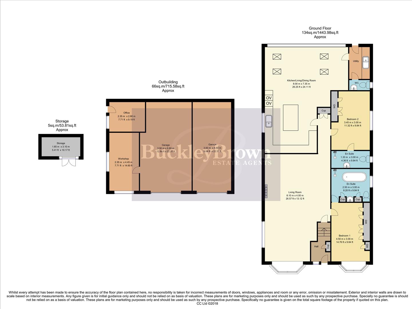 14, Berry Hill Gardens, Mansfield floorplan