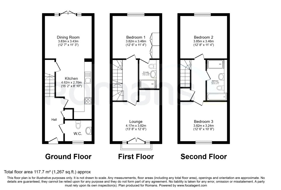 51, The Fairway, Hampshire floorplan